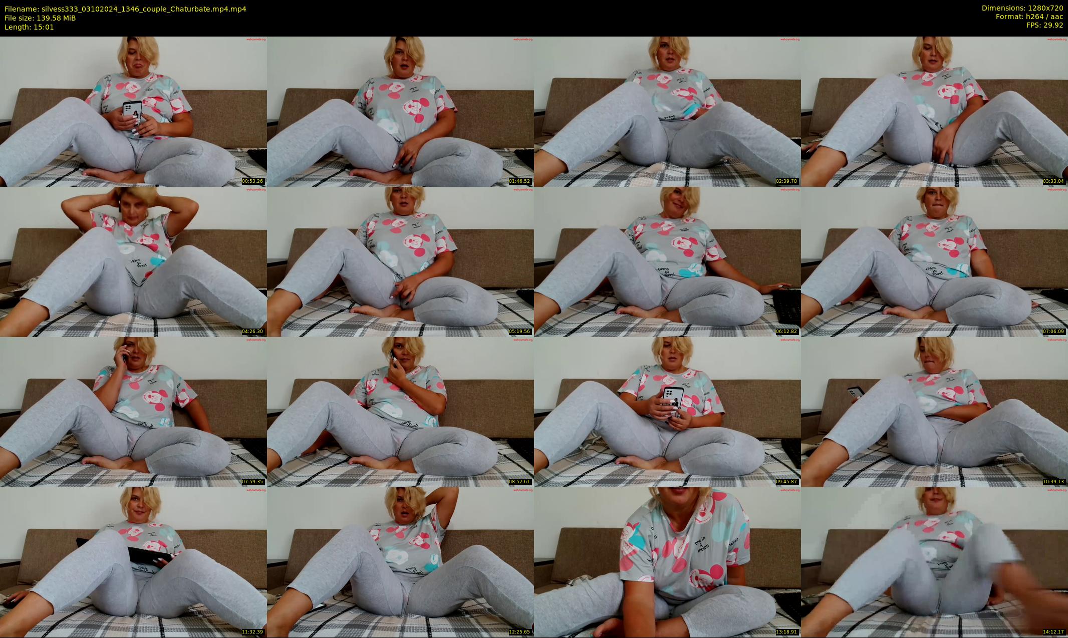 silvess333 — 16 minute Chaturbate female cam show recording, 720p, Oct 3, 2024