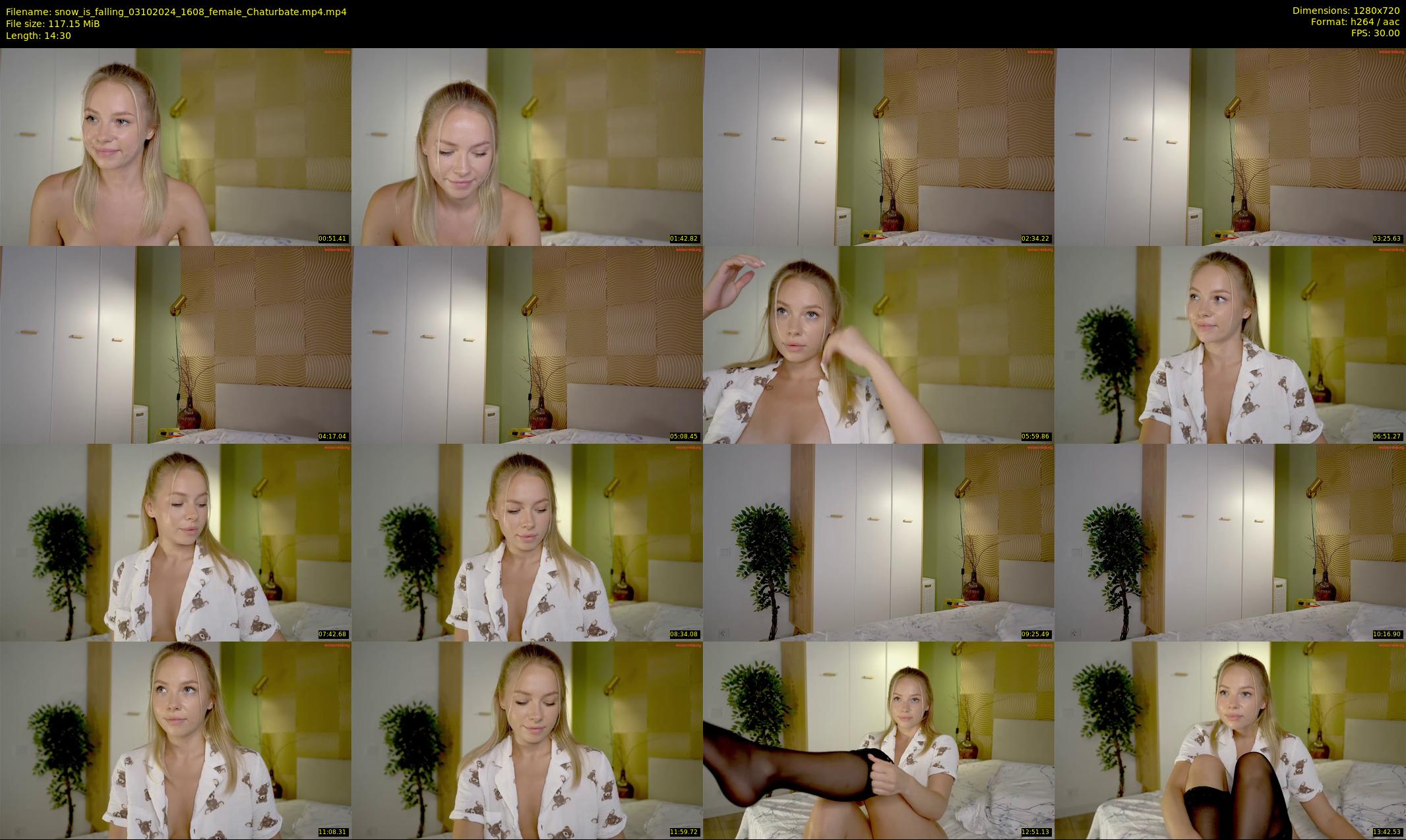 snow_is_falling — 15 minute Chaturbate female cam show recording, 720p, Oct 3, 2024