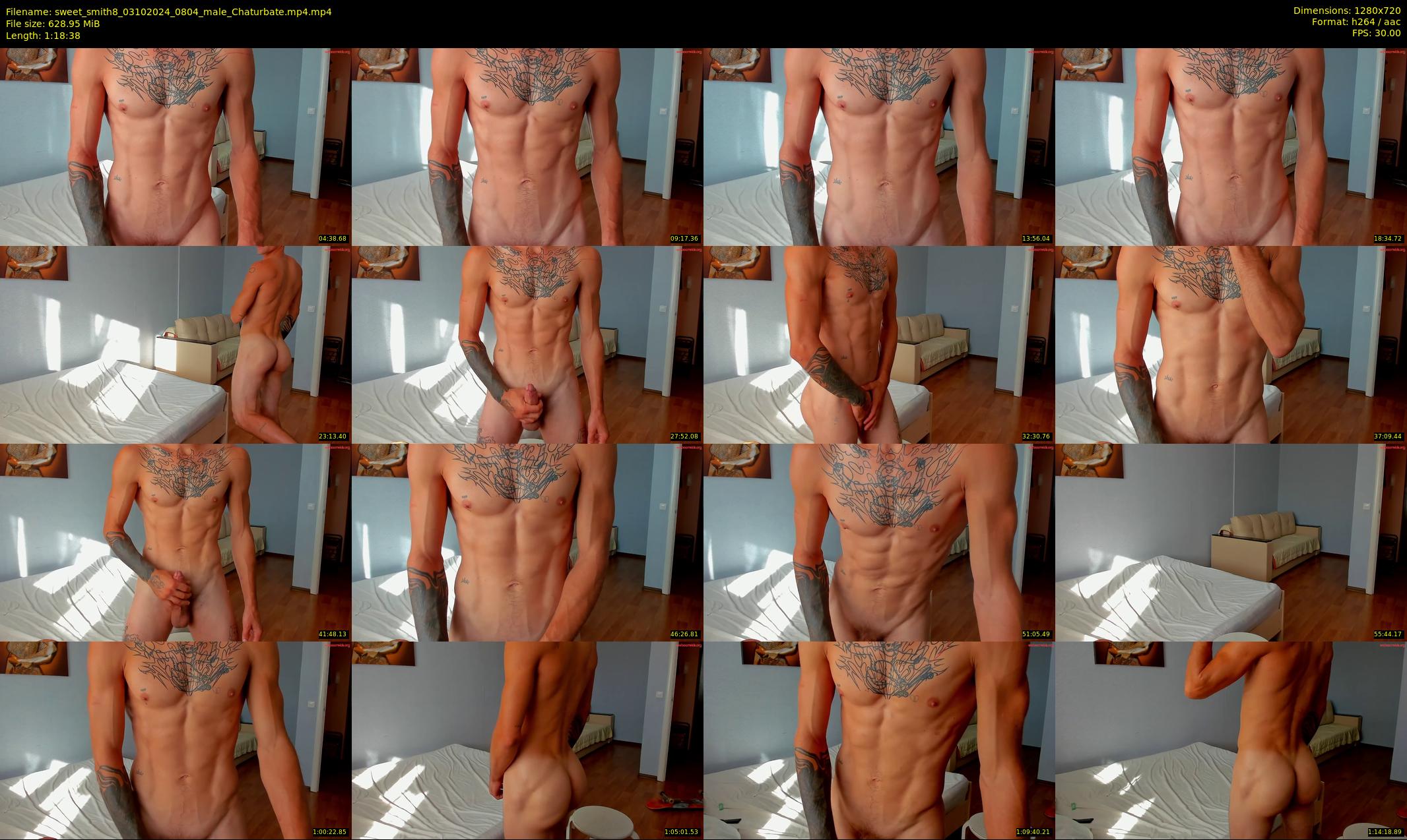 sweet_smith8 — 79 minute Chaturbate male cam show recording, 720p, Oct 3, 2024