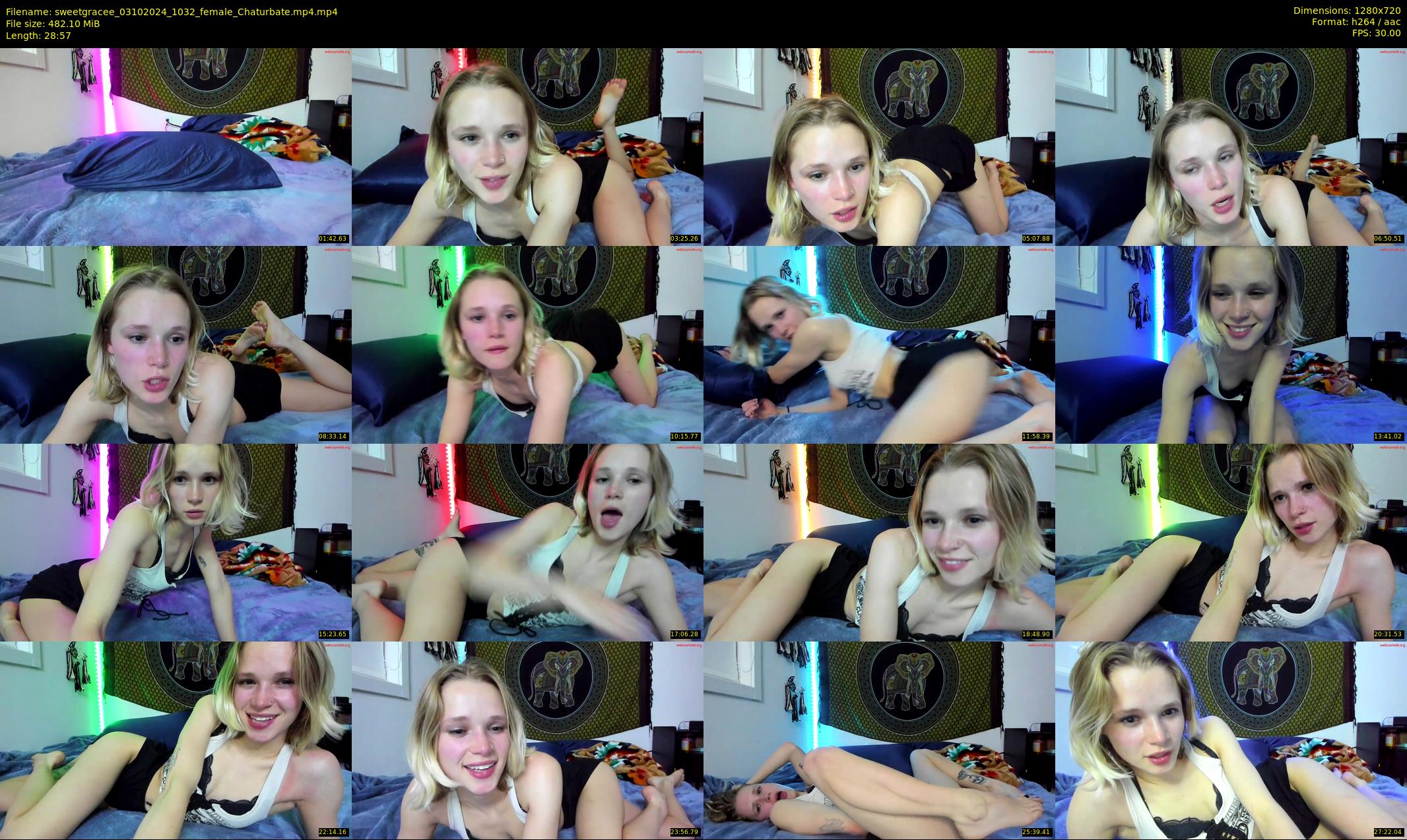 sweetgracee — 29 minute Chaturbate female cam show recording, 720p, Oct 3, 2024