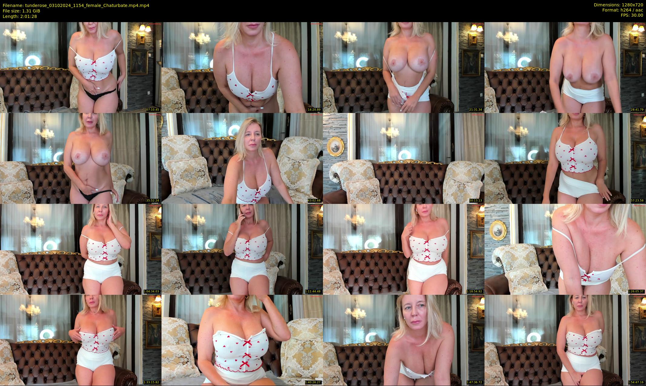 tunderose — 122 minute Chaturbate female cam show recording, 720p, Oct 3, 2024