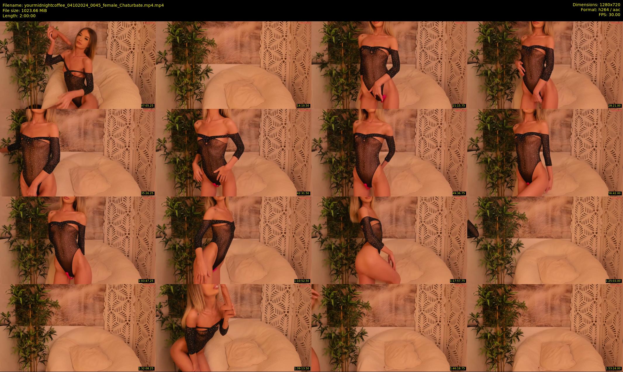 yourmidnightcoffee — 120 minute Chaturbate female cam show recording, 720p, Oct 4, 2024