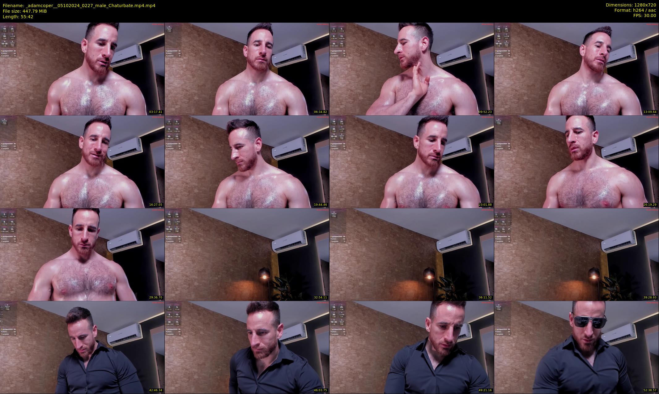 _adamcoper_ — 56 minute Chaturbate male cam show recording, 720p, Oct 5, 2024