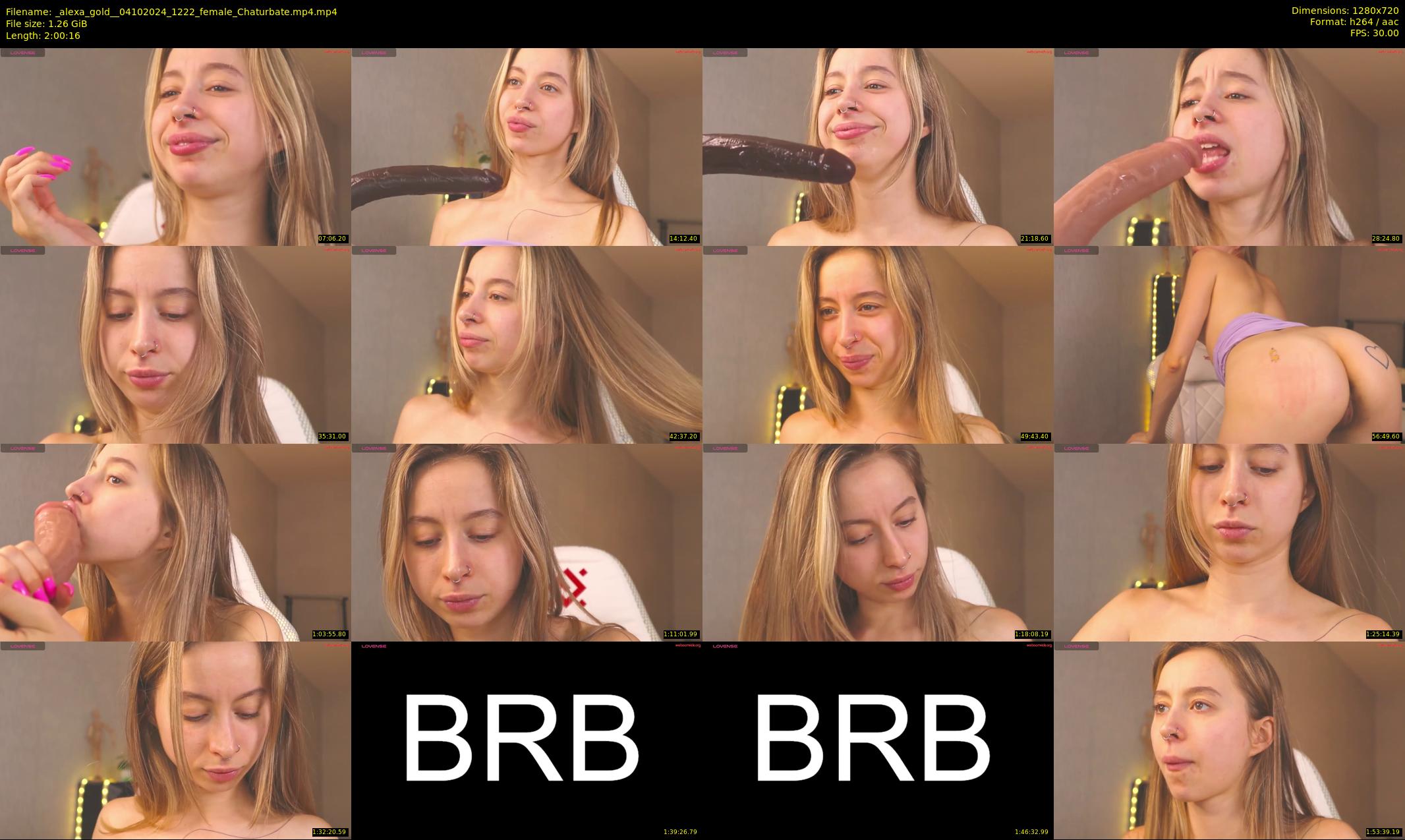 _alexa_gold_ — 121 minute Chaturbate female cam show recording, 720p, Oct 4, 2024