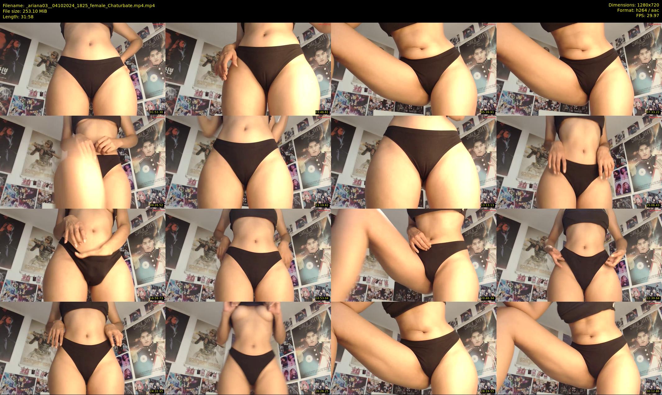 _ariana03_ — 32 minute Chaturbate female cam show recording, 720p, Oct 4, 2024