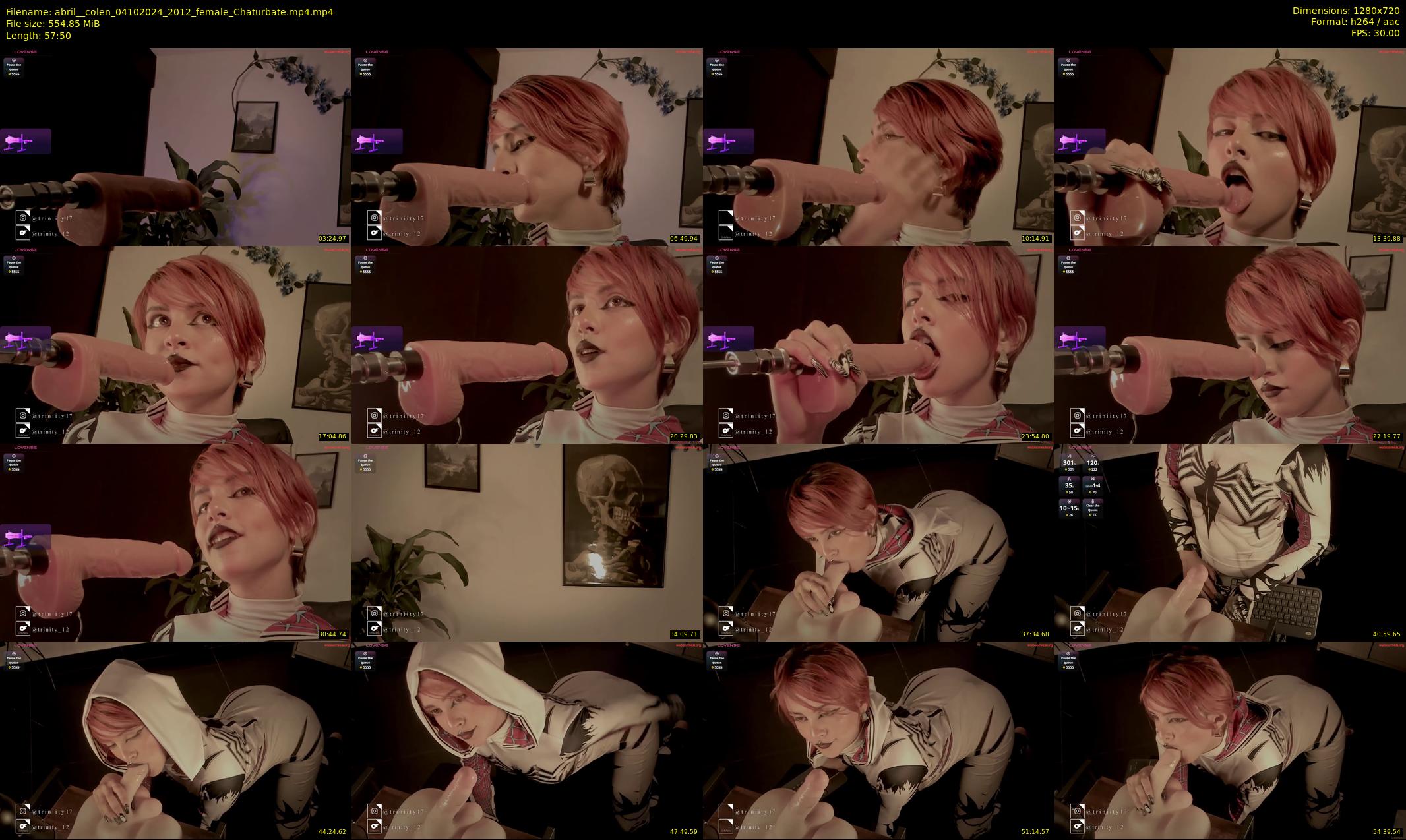abril__colen — 58 minute Chaturbate female cam show recording, 720p, Oct 4, 2024