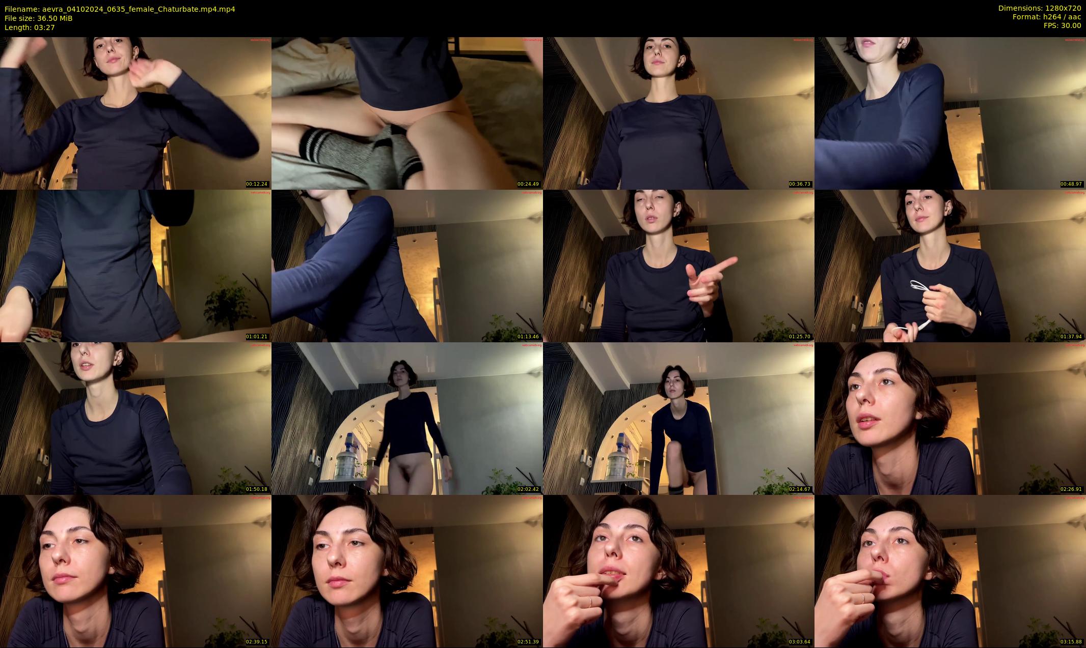 aevra — 4 minute Chaturbate female cam show recording, 720p, Oct 4, 2024