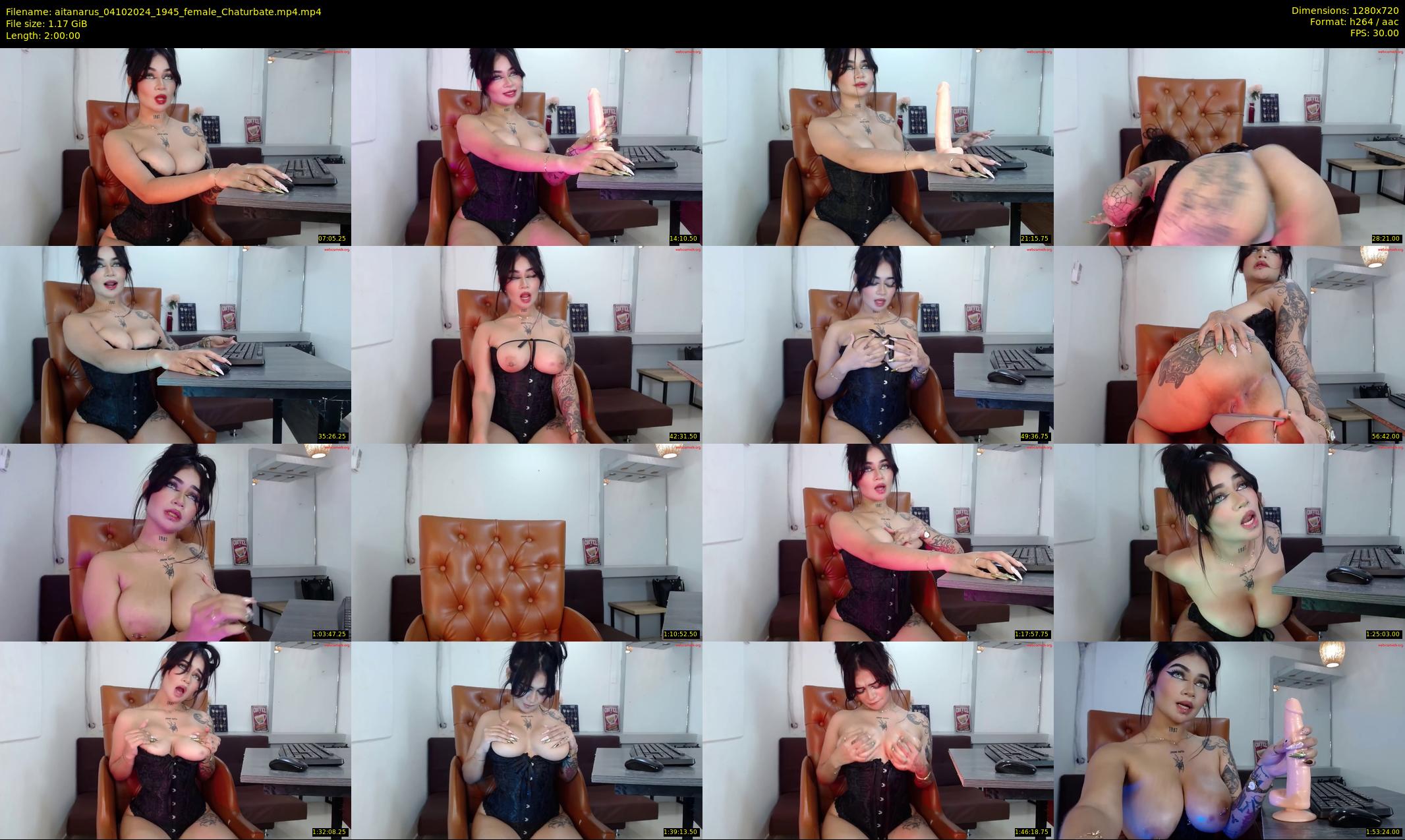 aitanarus — 120 minute Chaturbate female cam show recording, 720p, Oct 4, 2024