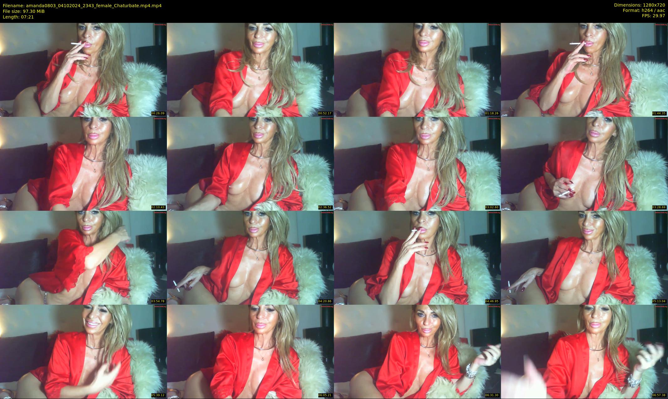 amanda0803 — 8 minute Chaturbate female cam show recording, 720p, Oct 4, 2024