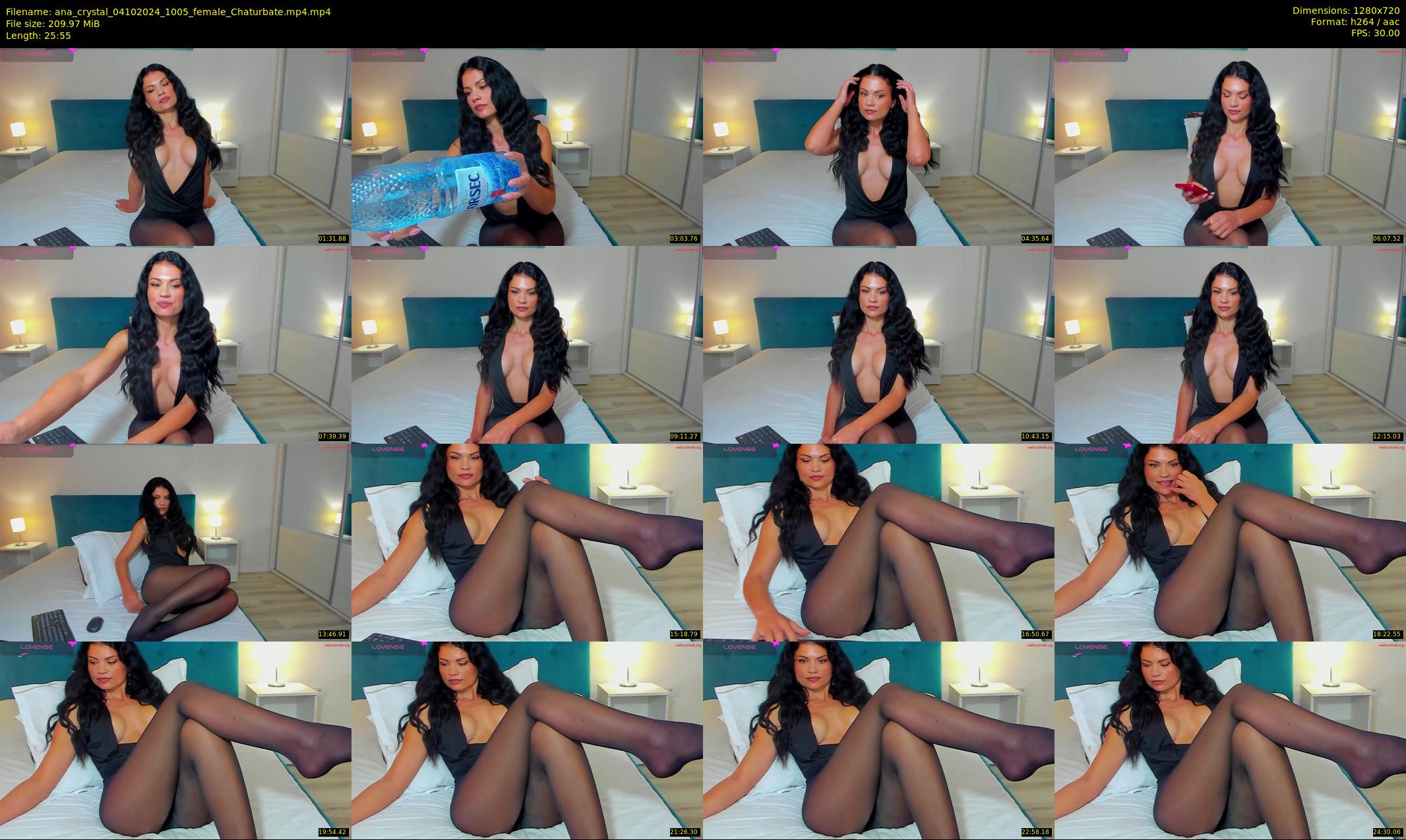 ana_crystal — 26 minute Chaturbate female cam show recording, 720p, Oct 4, 2024