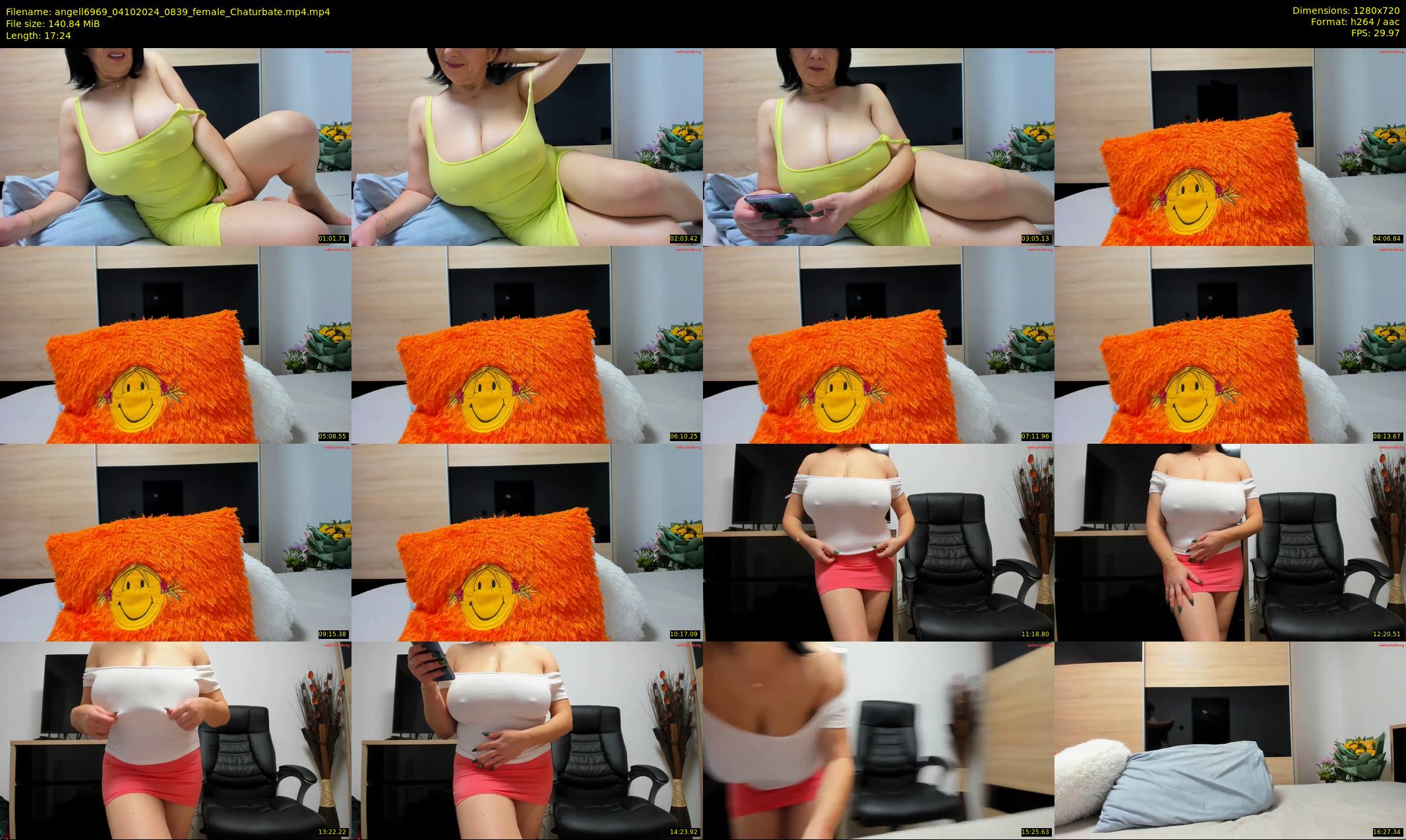 angell6969 — 18 minute Chaturbate female cam show recording, 720p, Oct 4, 2024