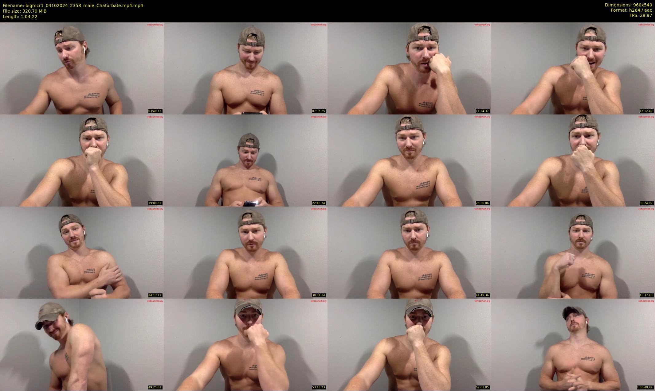 bigmcr1 — 65 minute Chaturbate male cam show recording, 480p, Oct 4, 2024
