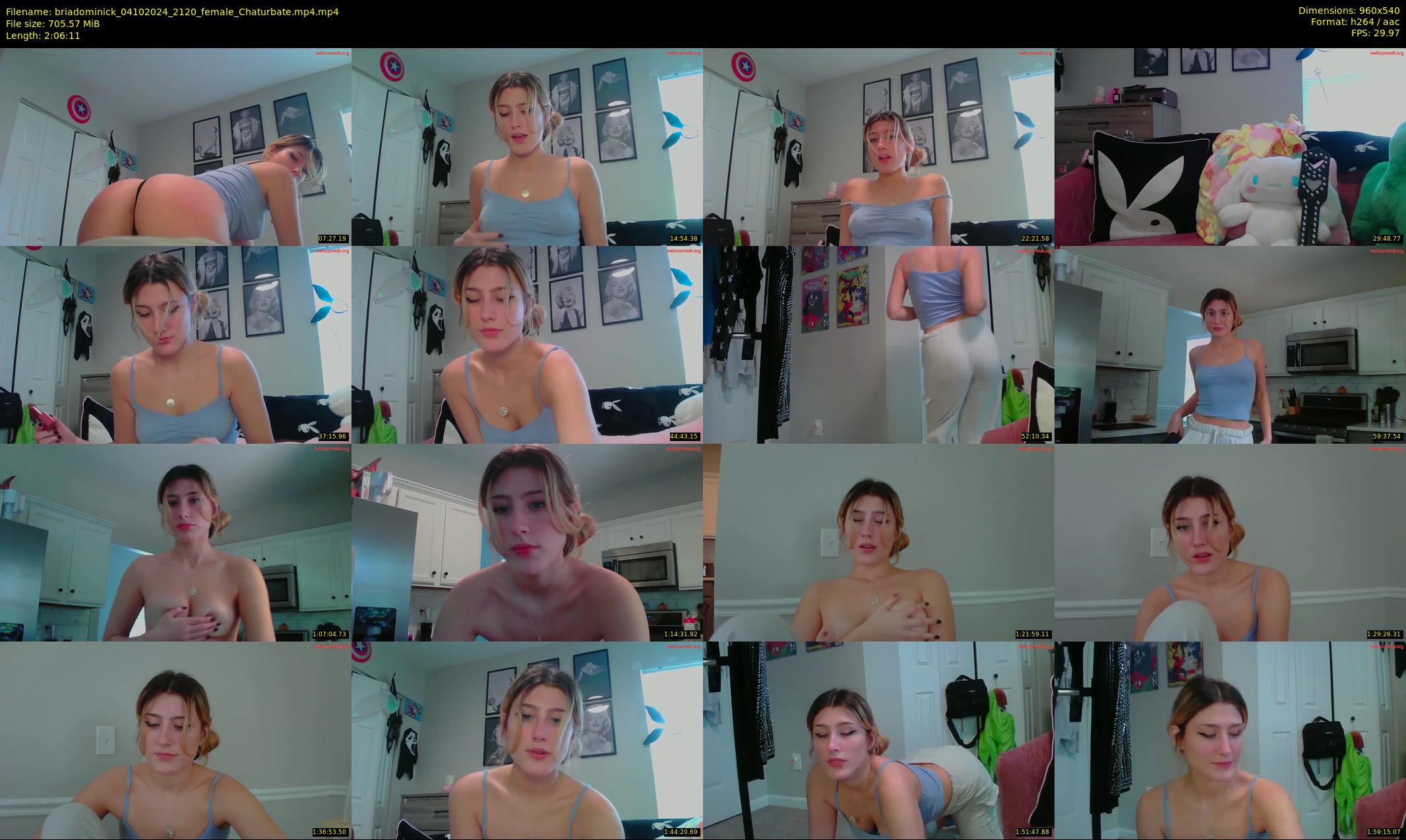 briadominick — 127 minute Chaturbate couple cam show recording, 480p, Oct 4, 2024