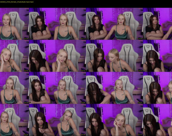 bright_diamonds_054 — 6 minute Chaturbate couple cam show recording, 720p, Oct 4, 2024