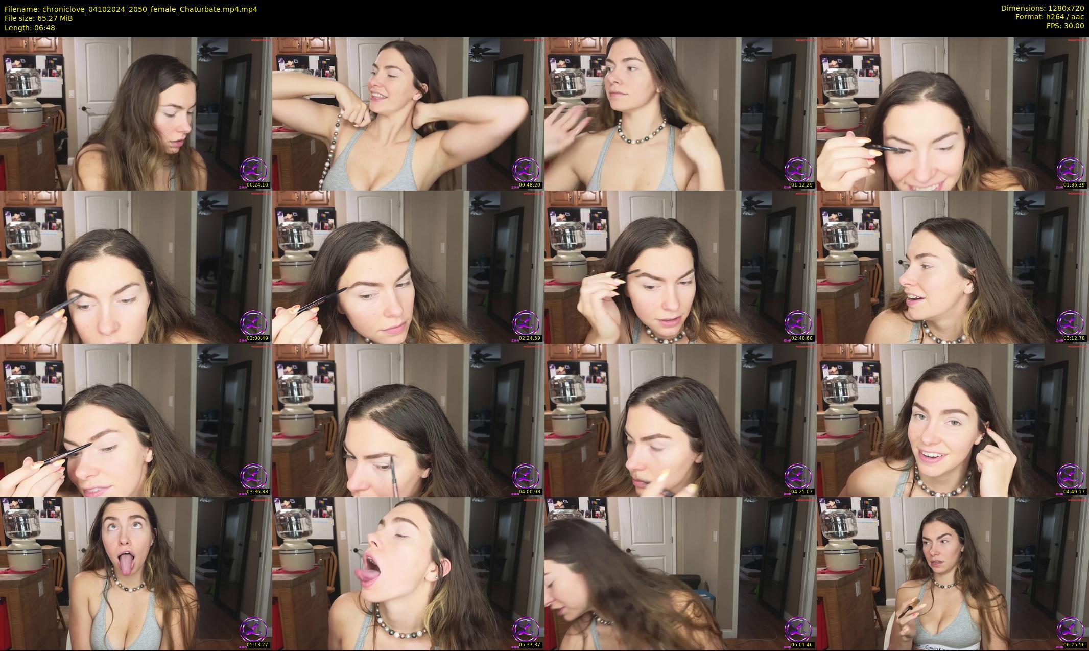chroniclove — 7 minute Chaturbate female cam show recording, 720p, Oct 4, 2024