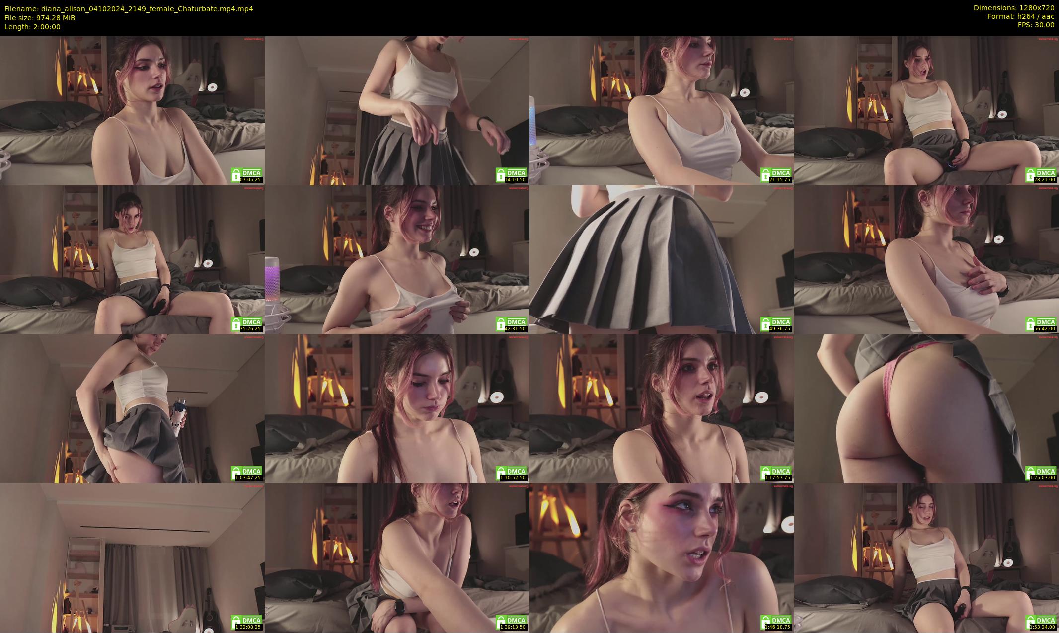 diana_alison — 120 minute Chaturbate female cam show recording, 720p, Oct 4, 2024