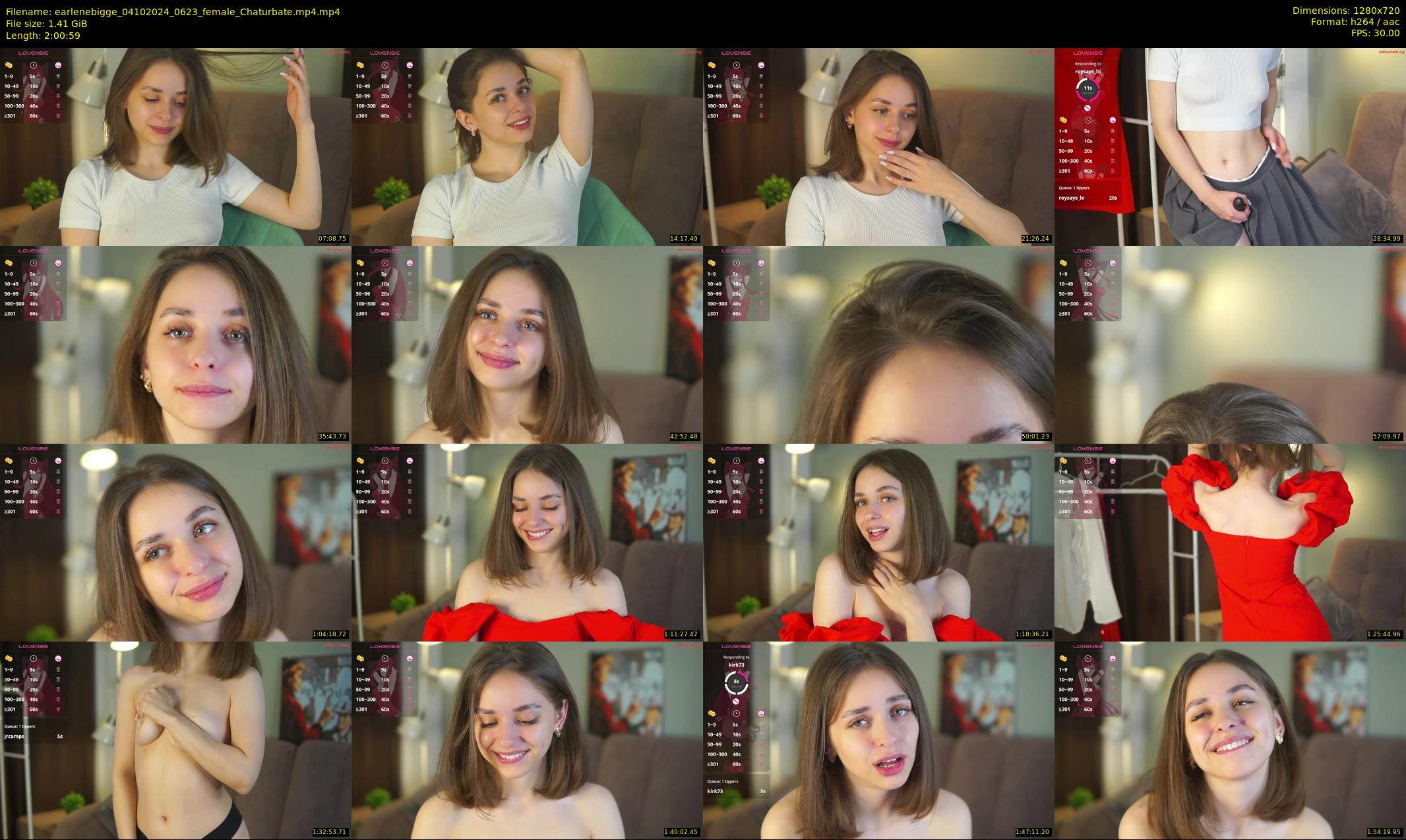 earlenebigge — 121 minute Chaturbate female cam show recording, 720p, Oct 4, 2024