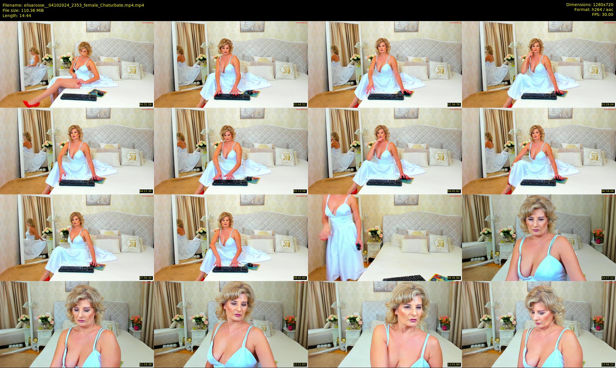 elisarosse_ — 15 minute Chaturbate female cam show recording, 720p, Oct 4, 2024