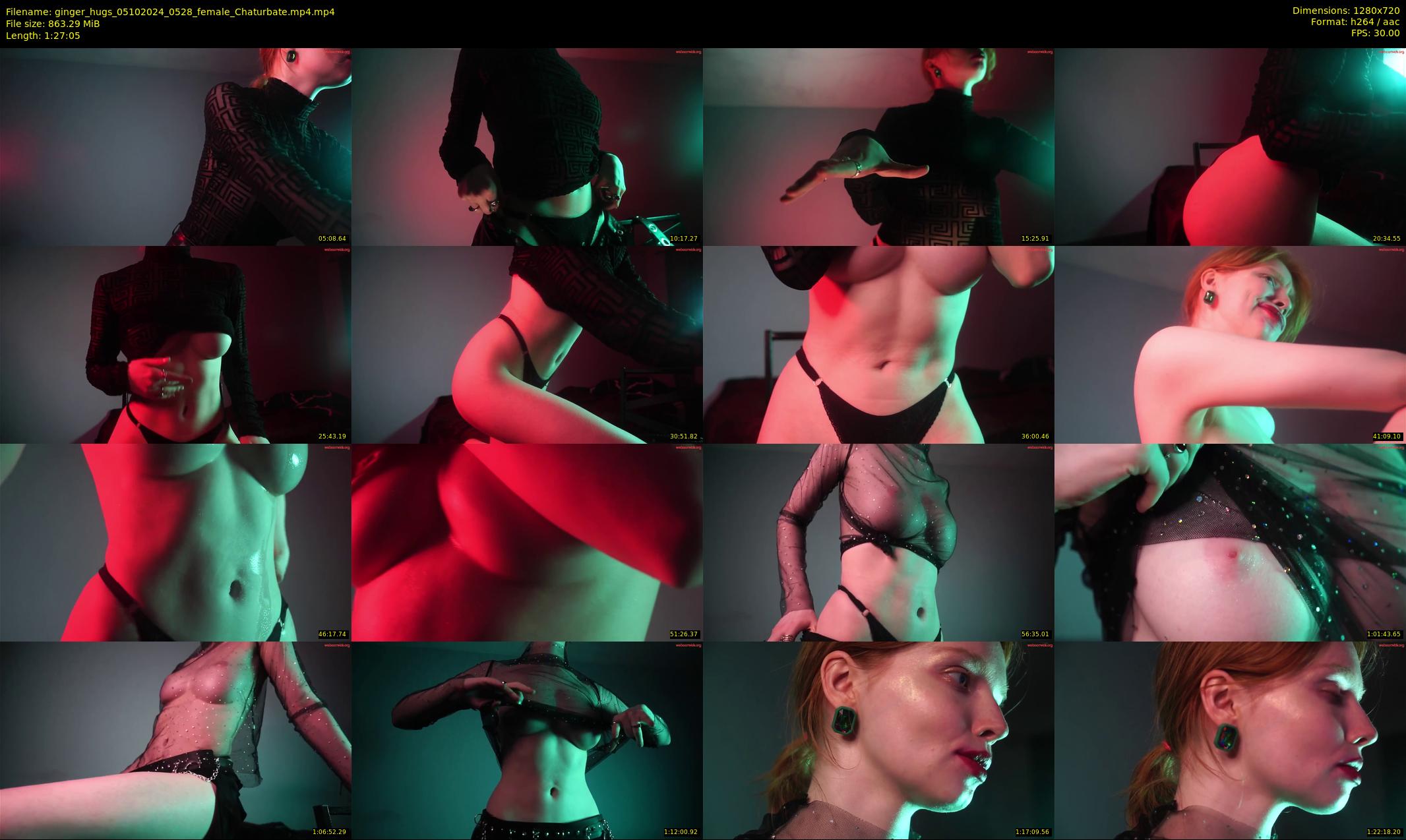 ginger_hugs — 88 minute Chaturbate female cam show recording, 720p, Oct 5, 2024