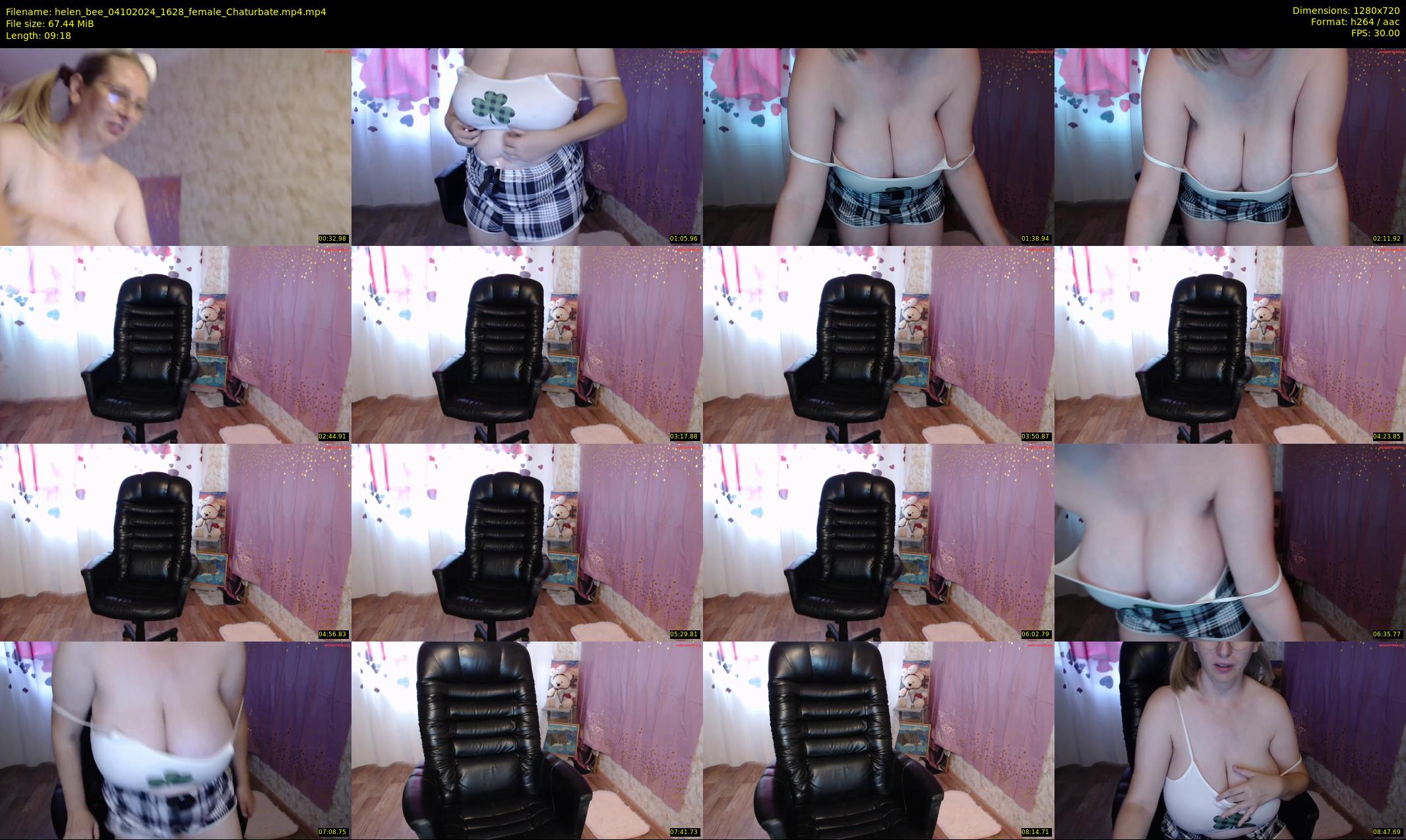 helen_bee — 10 minute Chaturbate female cam show recording, 720p, Oct 4, 2024
