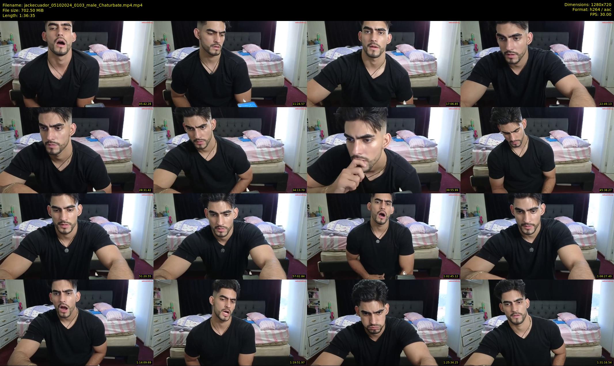 jackecuador — 97 minute Chaturbate male cam show recording, 720p, Oct 5, 2024