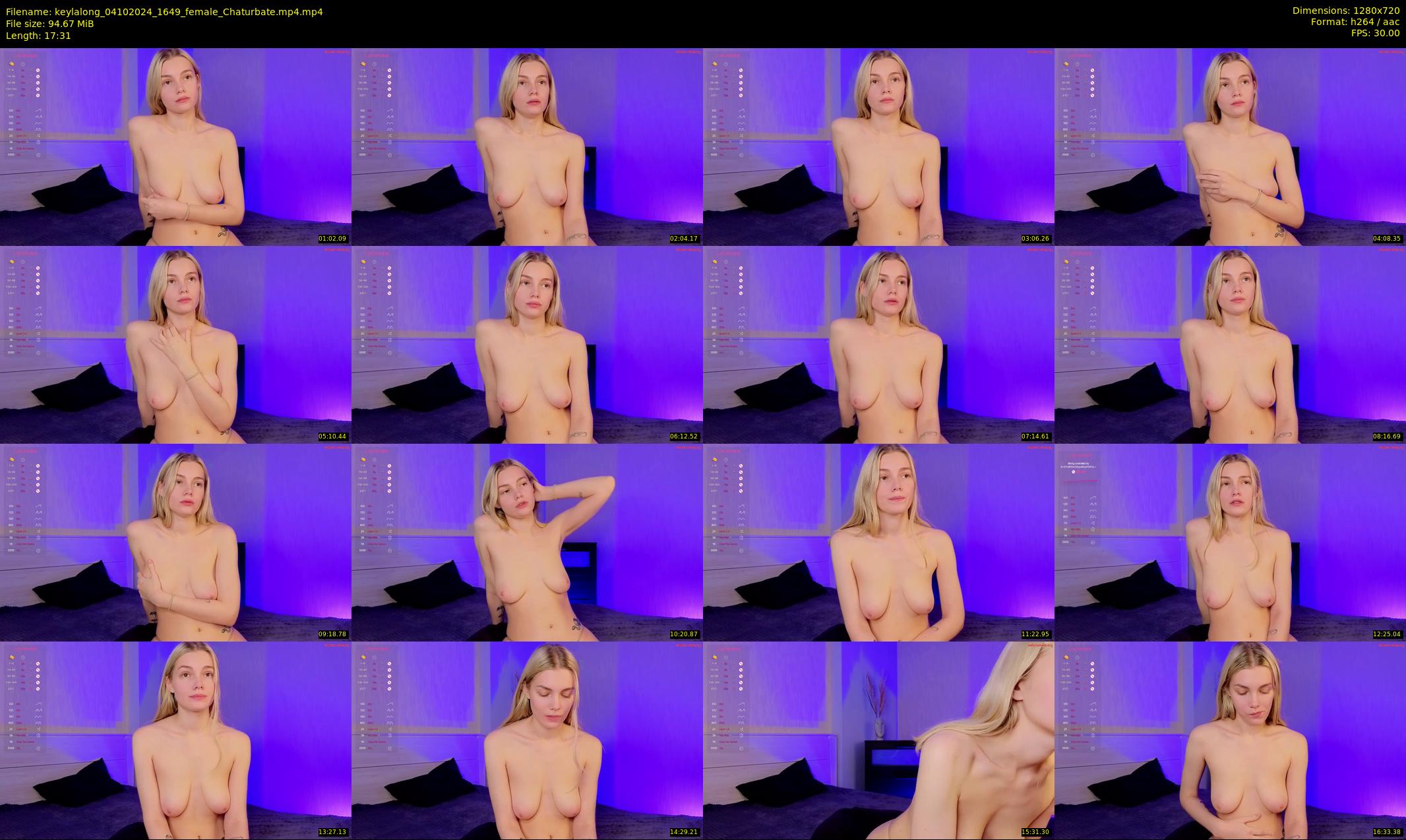 keylalong — 18 minute Chaturbate female cam show recording, 720p, Oct 4, 2024