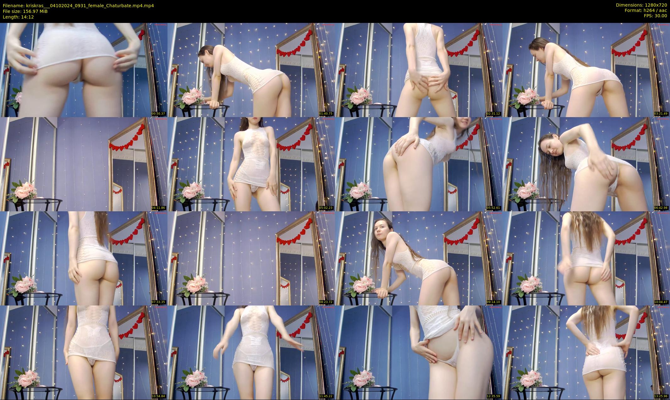 kriskras__ — 15 minute Chaturbate female cam show recording, 720p, Oct 4, 2024