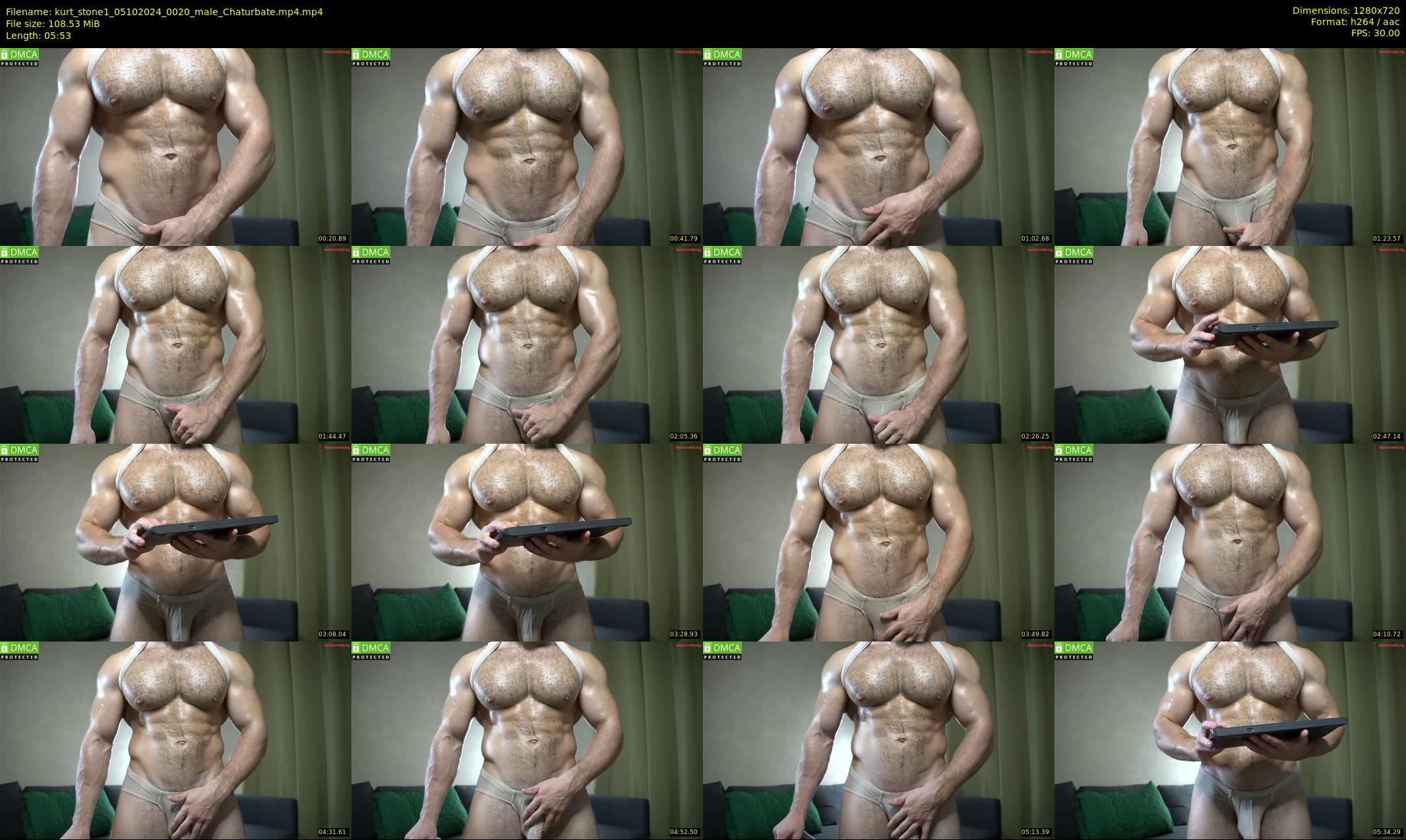 kurt_stone1 — 6 minute Chaturbate male cam show recording, 720p, Oct 5, 2024