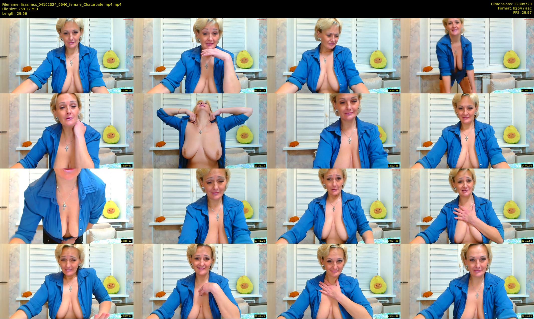 lisasimsx — 30 minute Chaturbate female cam show recording, 720p, Oct 4, 2024