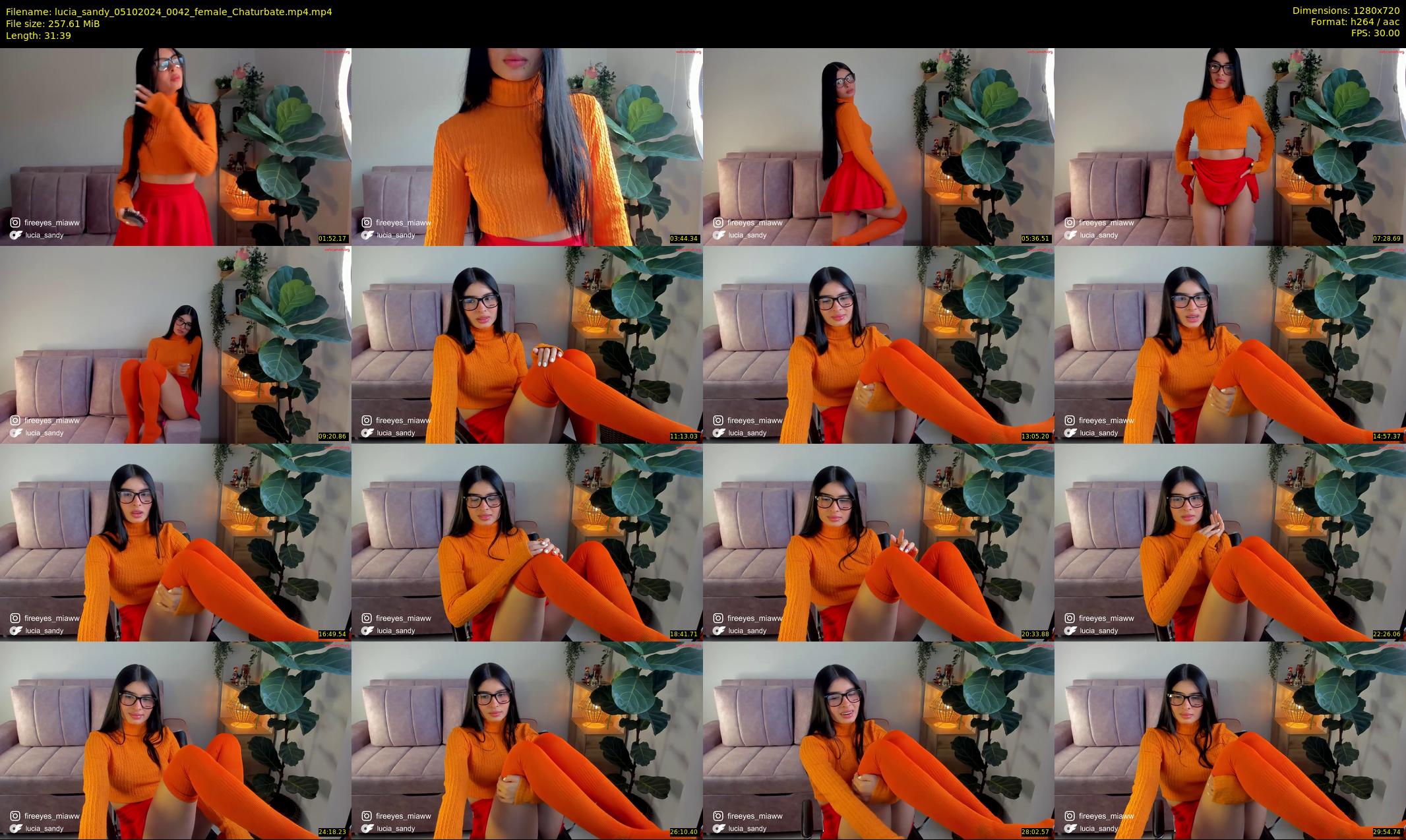 lucia_sandy — 32 minute Chaturbate female cam show recording, 720p, Oct 5, 2024