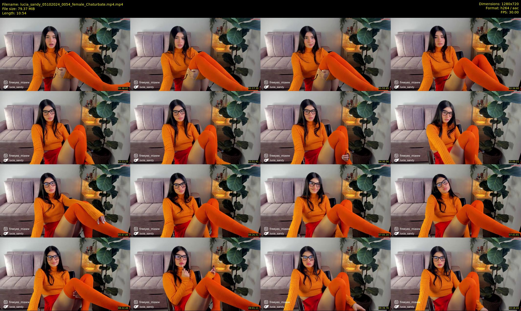 lucia_sandy — 11 minute Chaturbate female cam show recording, 720p, Oct 5, 2024