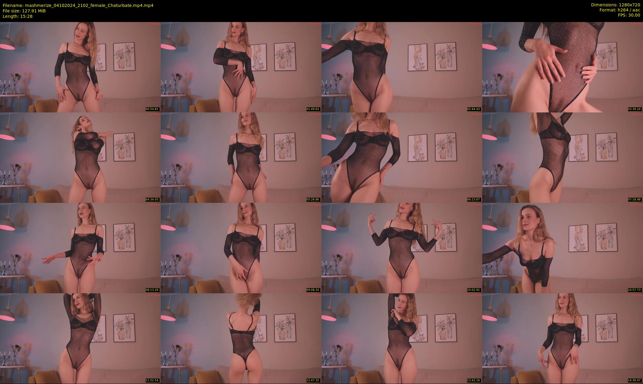 mashmerize — 16 minute Chaturbate female cam show recording, 720p, Oct 4, 2024