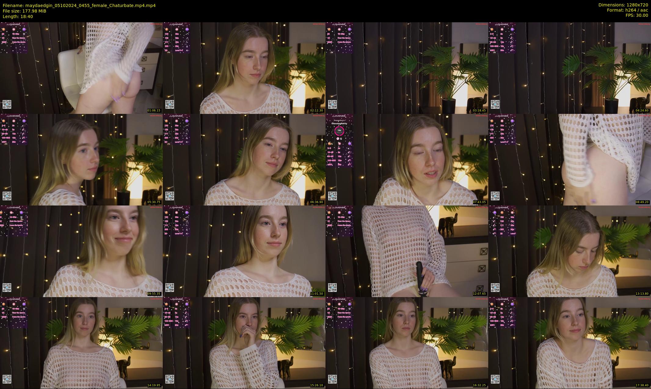 maydaedgin — 19 minute Chaturbate female cam show recording, 720p, Oct 5, 2024