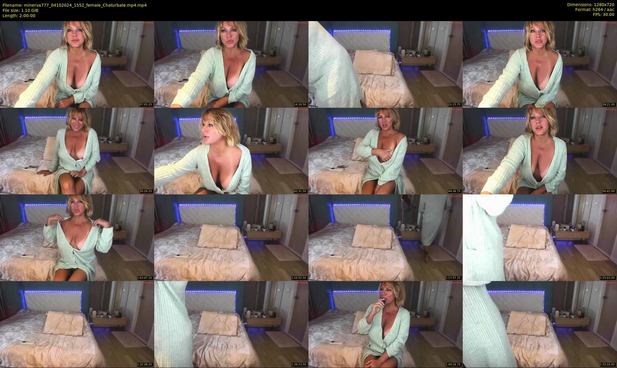 minerva777 — 120 minute Chaturbate female cam show recording, 720p, Oct 4, 2024