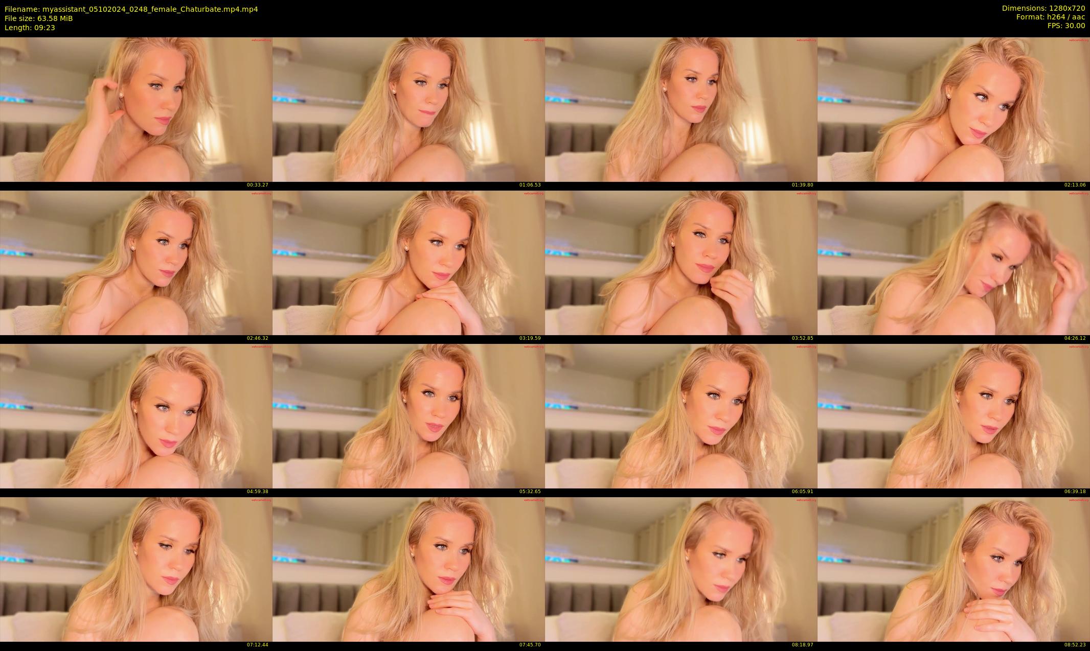 myassistant — 10 minute Chaturbate female cam show recording, 720p, Oct 5, 2024