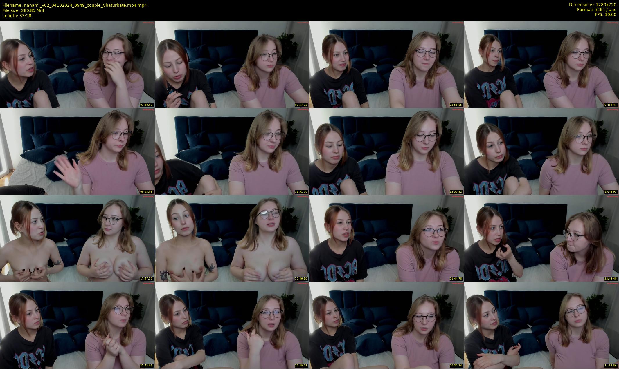 nanami_v02 — 34 minute Chaturbate couple cam show recording, 720p, Oct 4, 2024