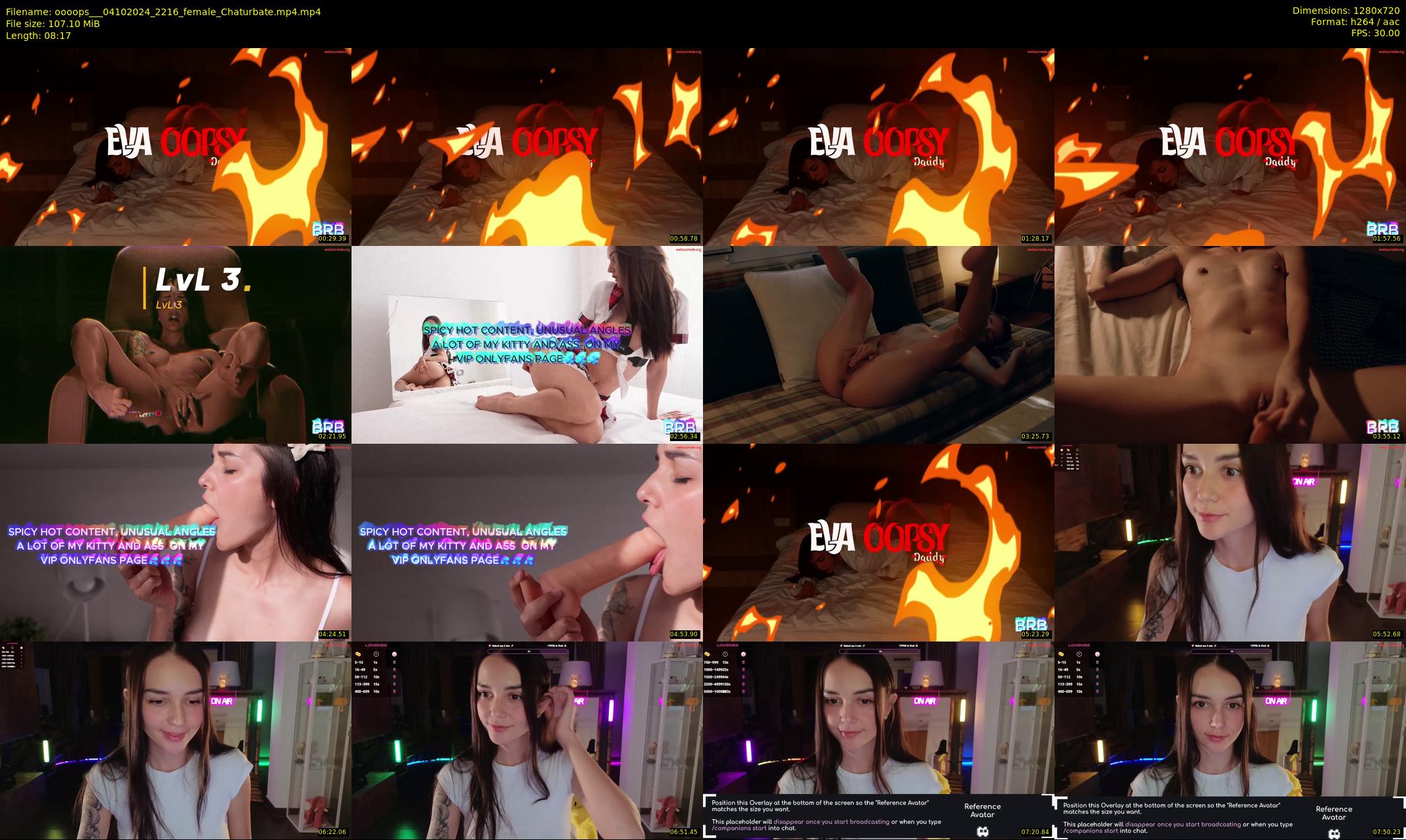 oooops__ — 9 minute Chaturbate female cam show recording, 720p, Oct 4, 2024
