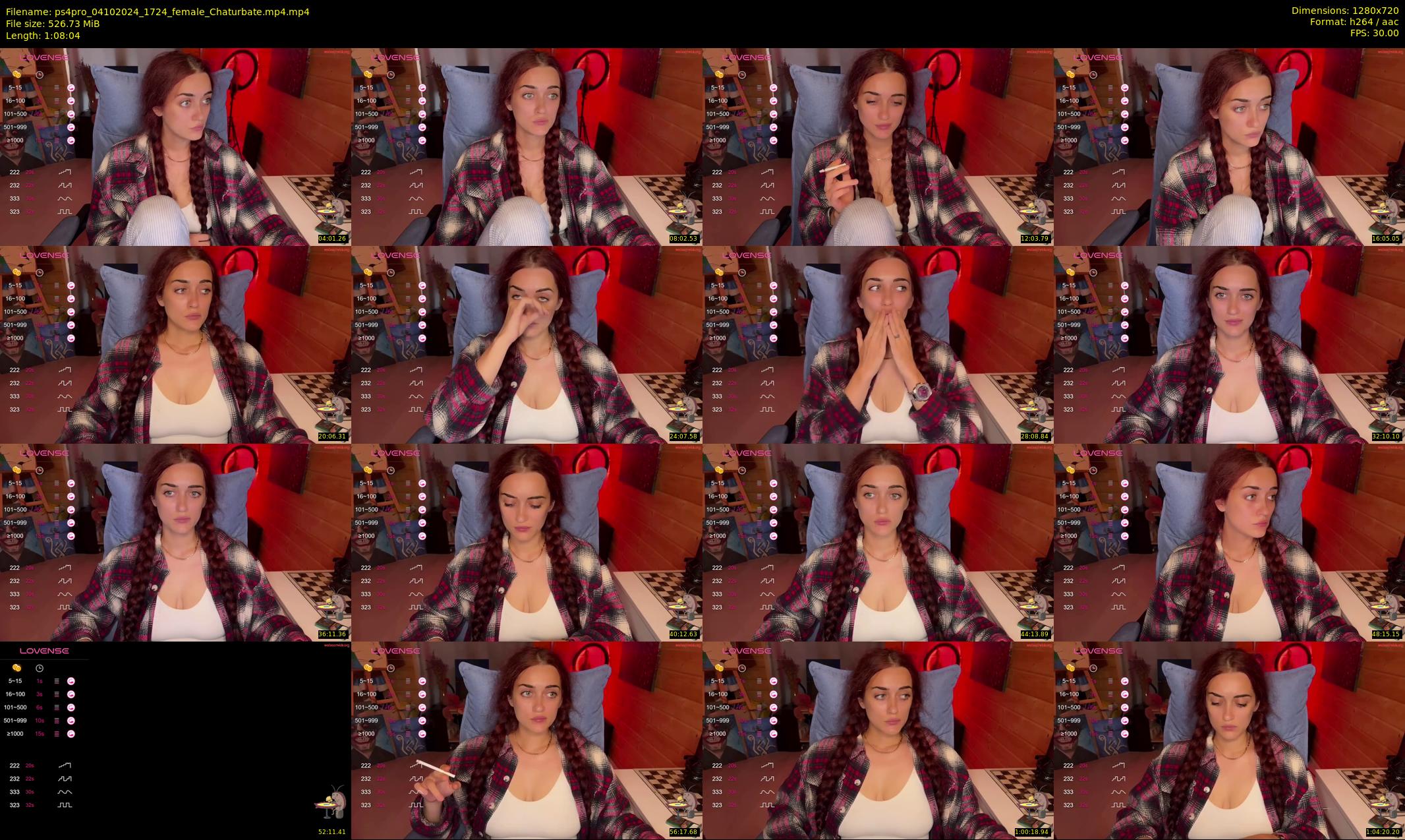 ps4pro — 69 minute Chaturbate female cam show recording, 720p, Oct 4, 2024