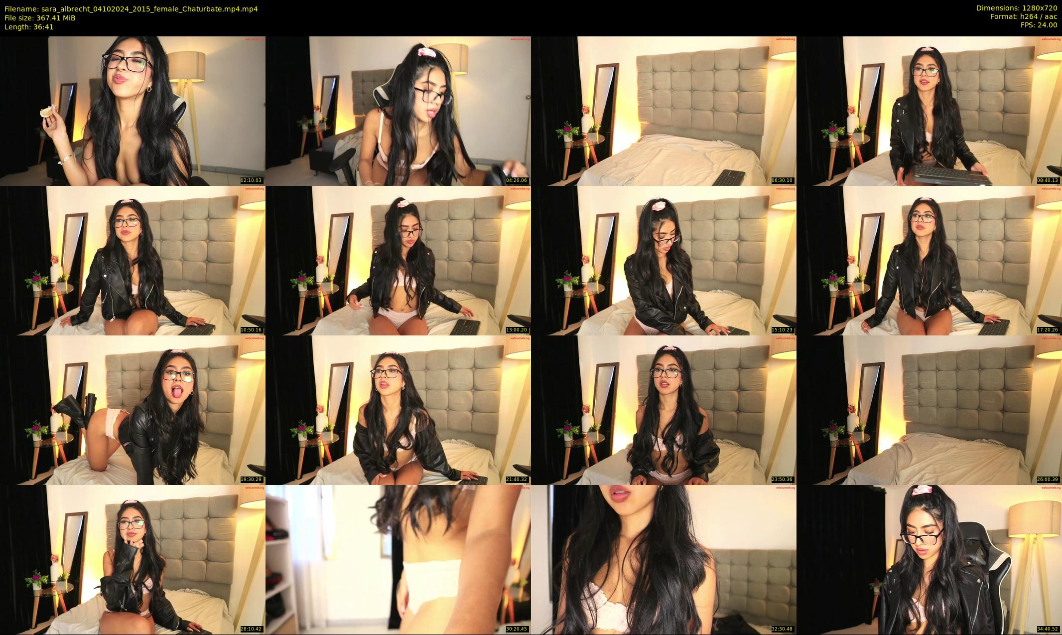 sara_albrecht — 37 minute Chaturbate female cam show recording, 720p, Oct 4, 2024