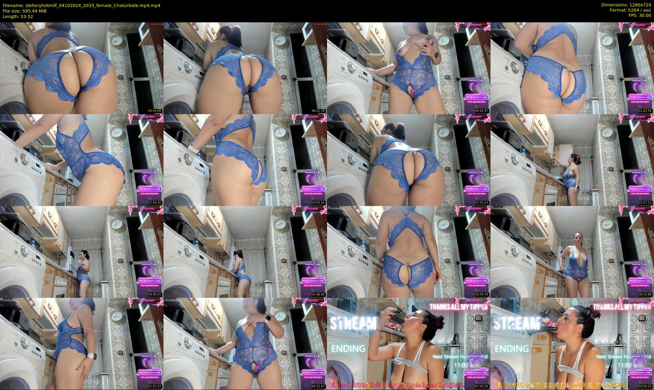 stefanyhotmilf — 54 minute Chaturbate female cam show recording, 720p, Oct 4, 2024