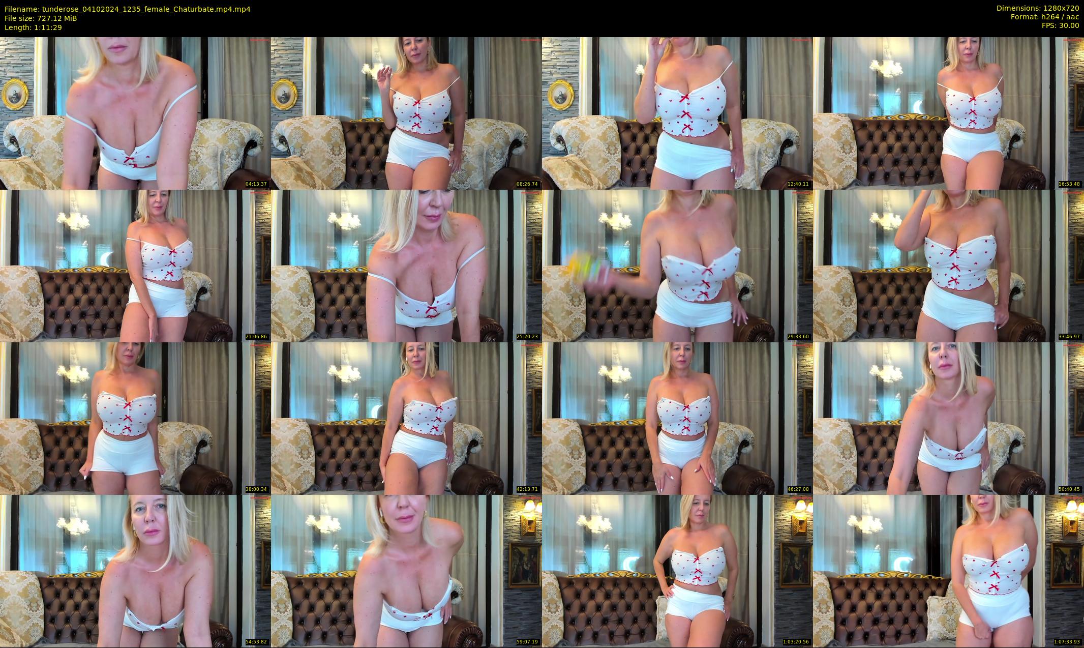 tunderose — 72 minute Chaturbate female cam show recording, 720p, Oct 4, 2024