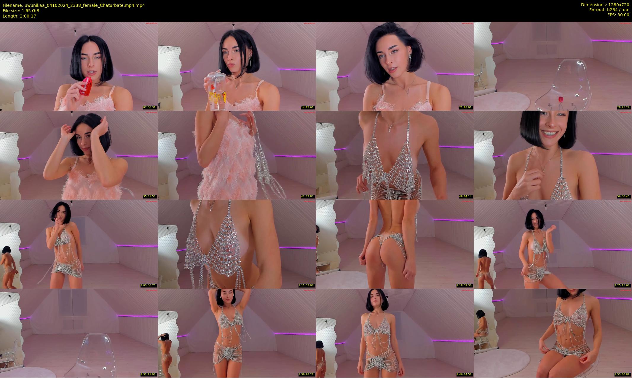 uwunikaa — 121 minute Chaturbate female cam show recording, 720p, Oct 4, 2024