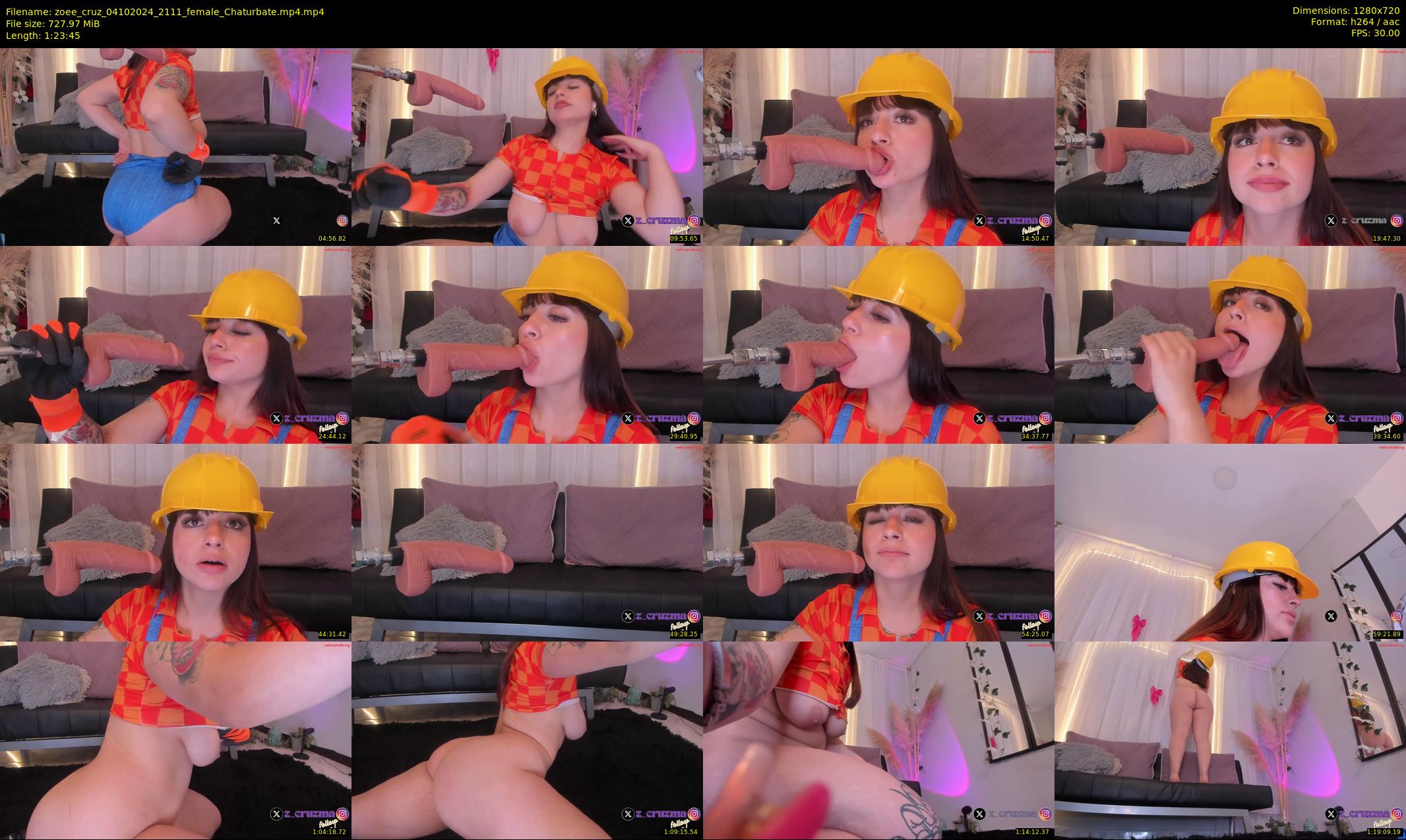 zoee_cruz — 84 minute Chaturbate female cam show recording, 720p, Oct 4, 2024