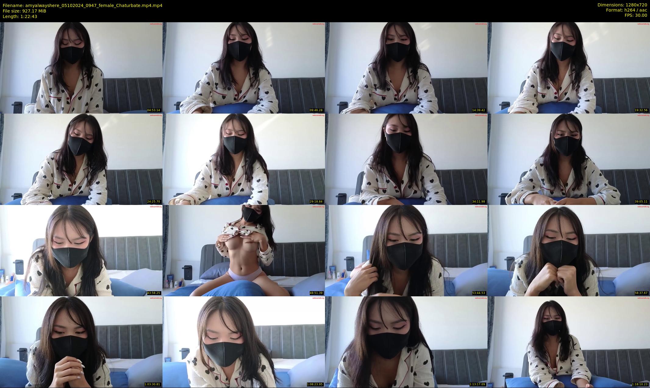 amyalwayshere — 83 minute Chaturbate female cam show recording, 720p, Oct 5, 2024