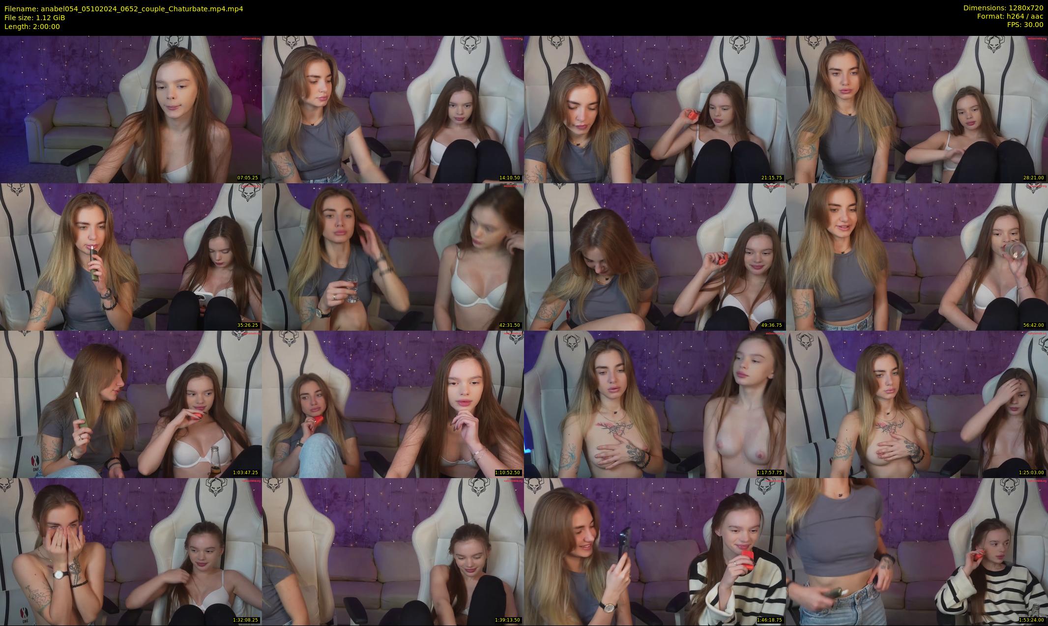 anabel054 — 120 minute Chaturbate female cam show recording, 720p, Oct 5, 2024