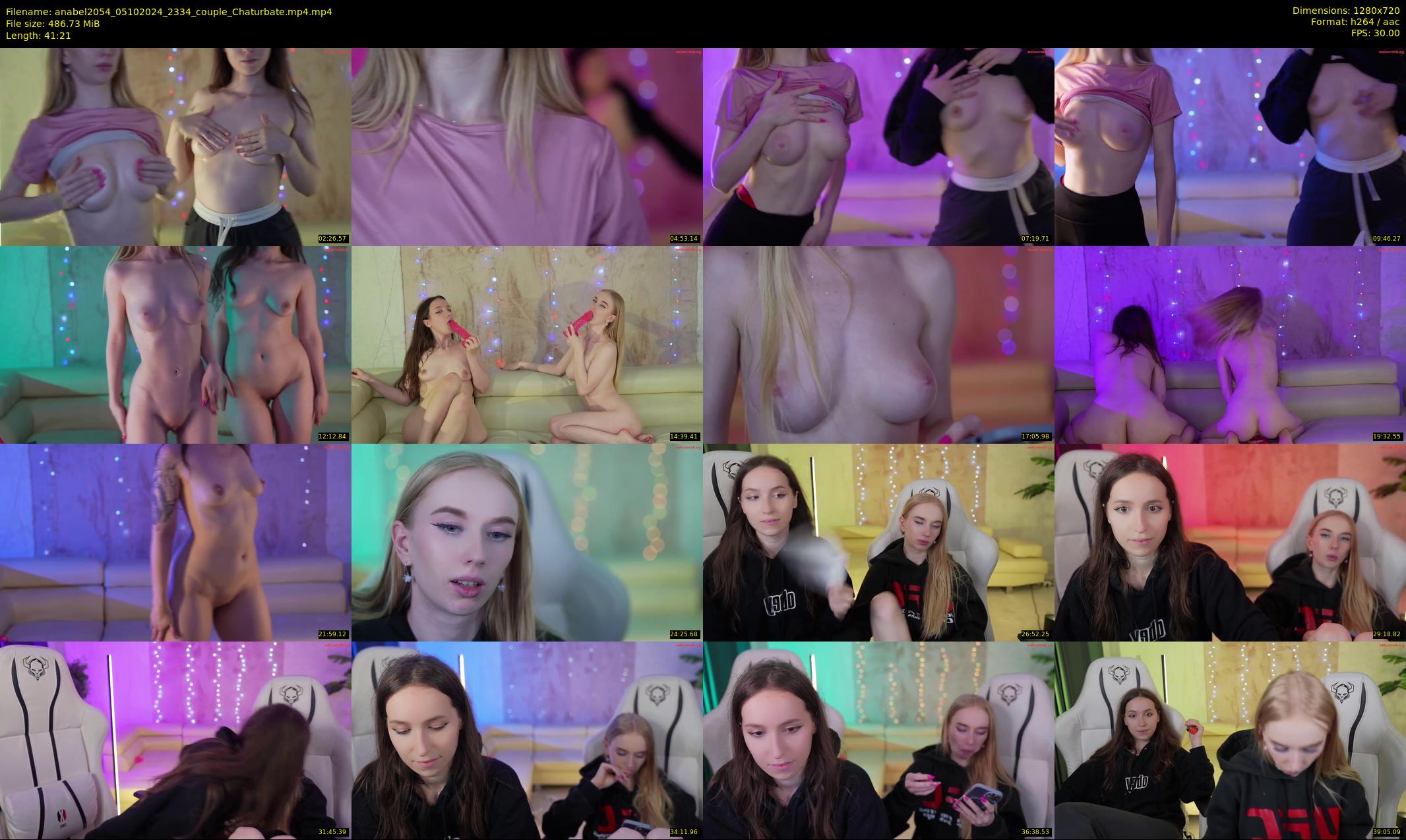anabel2054 — 42 minute Chaturbate female cam show recording, 720p, Oct 5, 2024