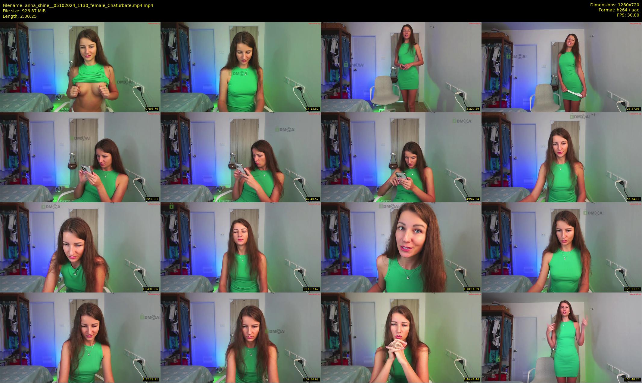 anna_shine_ — 121 minute Chaturbate female cam show recording, 720p, Oct 5, 2024