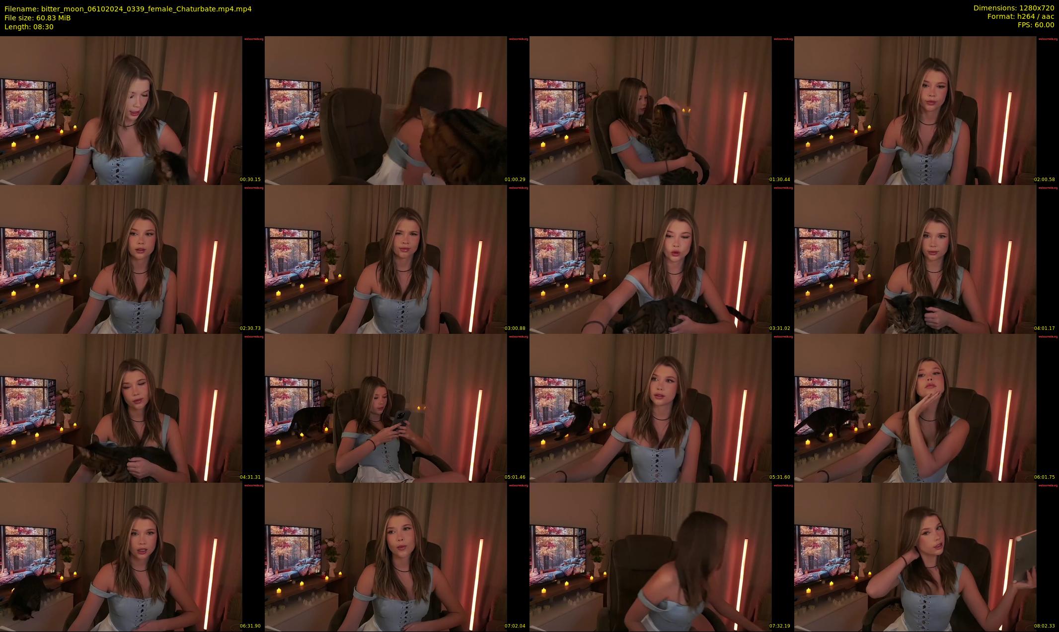 bitter_moon — 9 minute Chaturbate female cam show recording, 720p, Oct 6, 2024