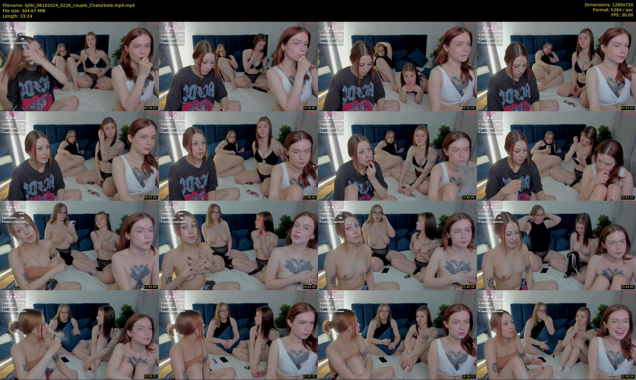 bjliki — 34 minute Chaturbate couple cam show recording, 720p, Oct 6, 2024
