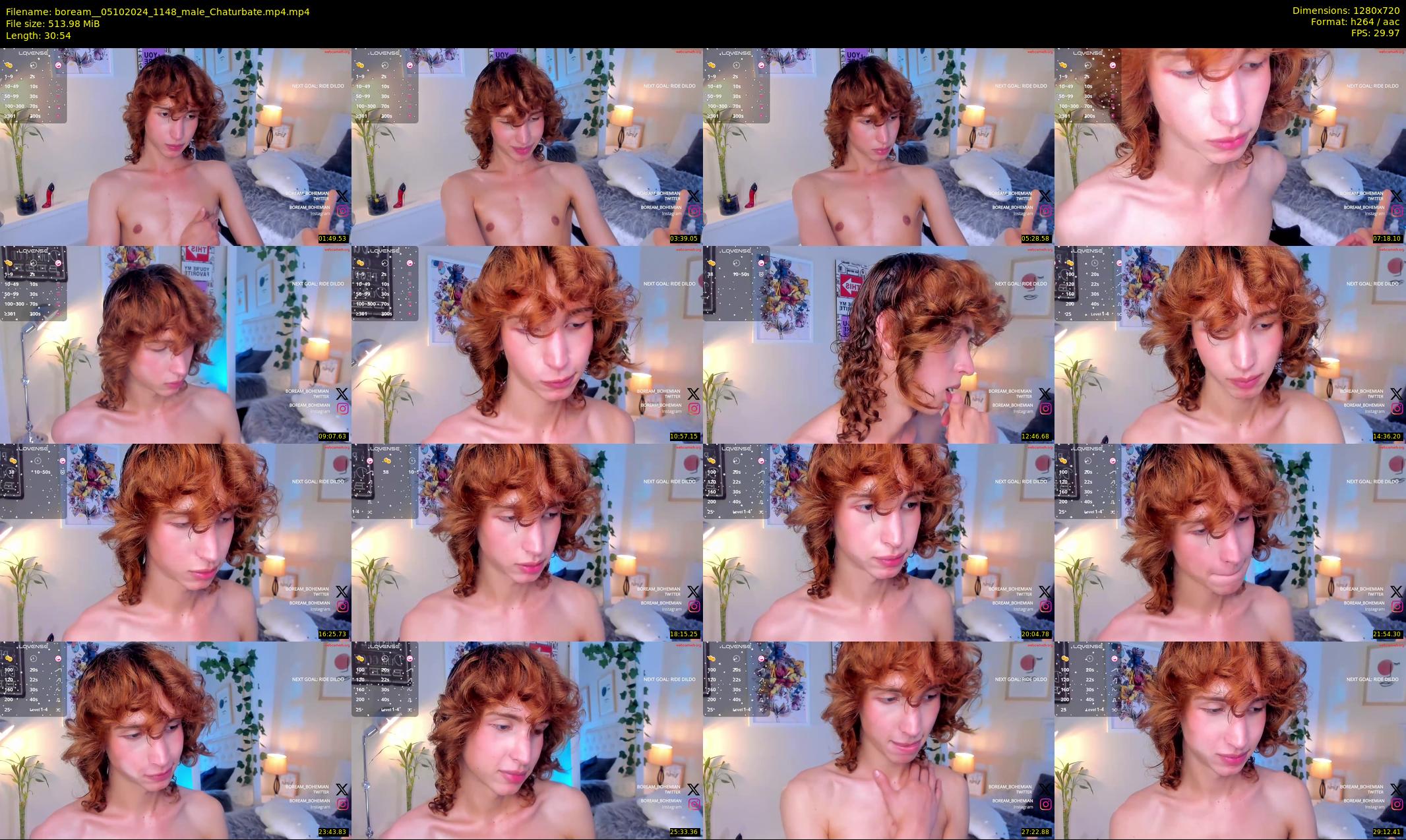 boream_ — 31 minute Chaturbate male cam show recording, 720p, Oct 5, 2024